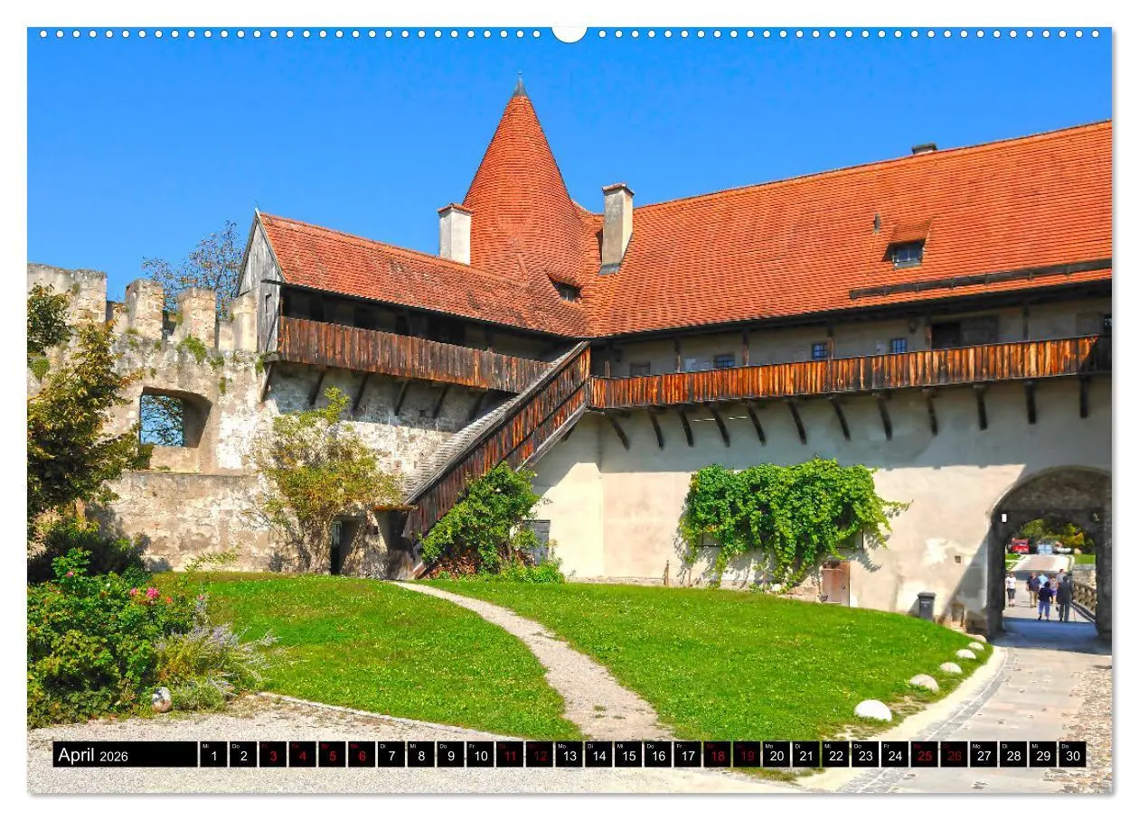 Bild: 9783457637166 | Burghausen - Mittelalter an der Salzach (Wandkalender 2026 DIN A2...