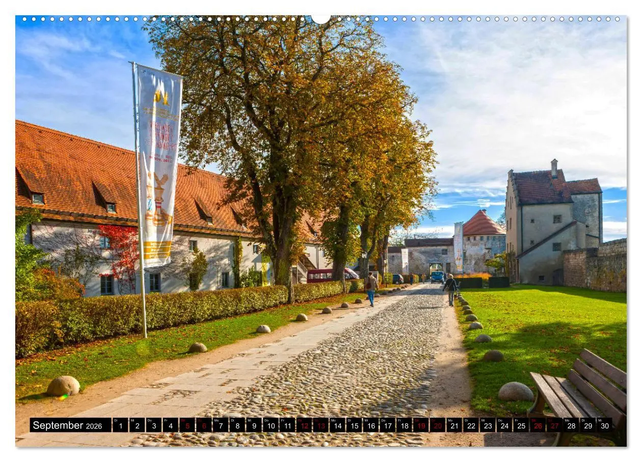 Bild: 9783457637166 | Burghausen - Mittelalter an der Salzach (Wandkalender 2026 DIN A2...