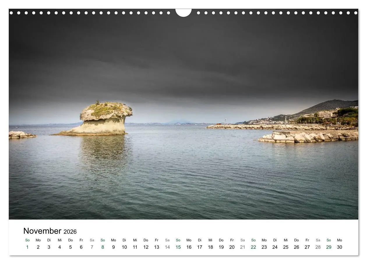 Bild: 9783457947166 | Ischia - Isola verde (Wandkalender 2026 DIN A3 quer), CALVENDO...