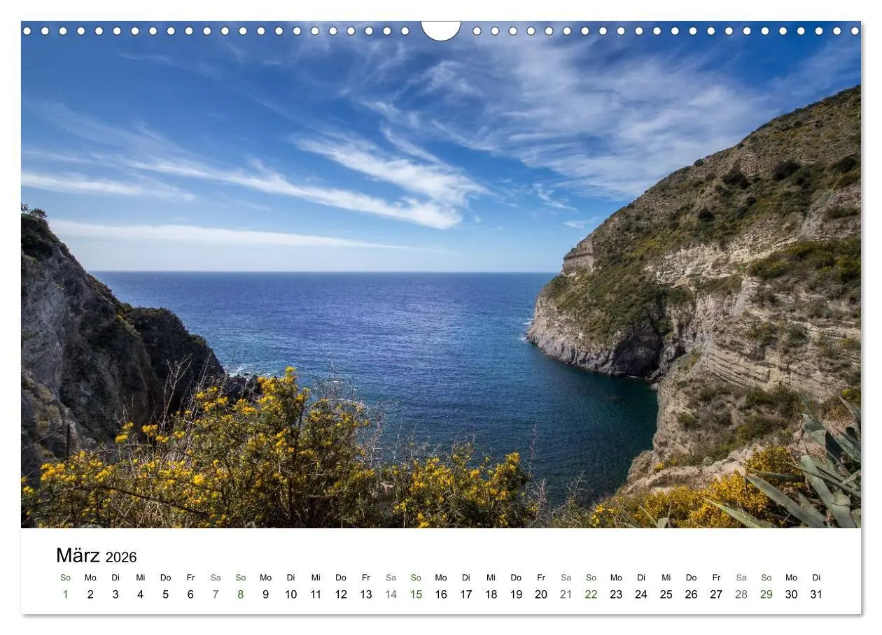 Bild: 9783457947166 | Ischia - Isola verde (Wandkalender 2026 DIN A3 quer), CALVENDO...