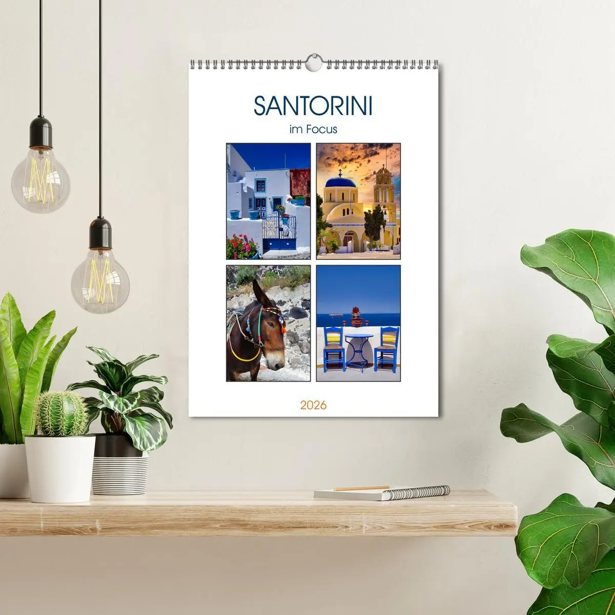 Bild: 9783516347166 | Santorini im Focus (Wandkalender 2026 DIN A3 hoch), CALVENDO...