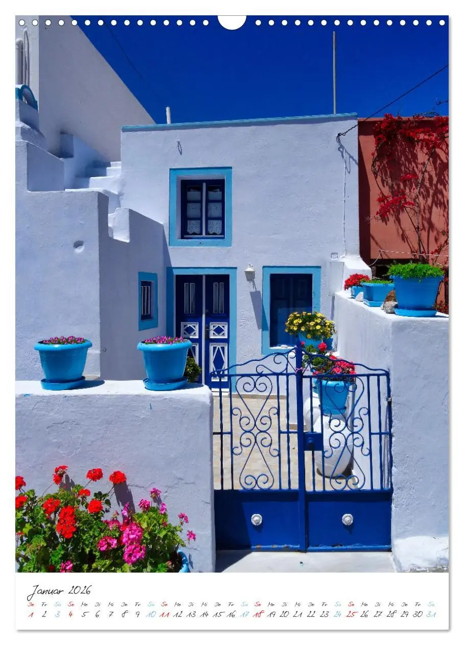 Bild: 9783516347166 | Santorini im Focus (Wandkalender 2026 DIN A3 hoch), CALVENDO...