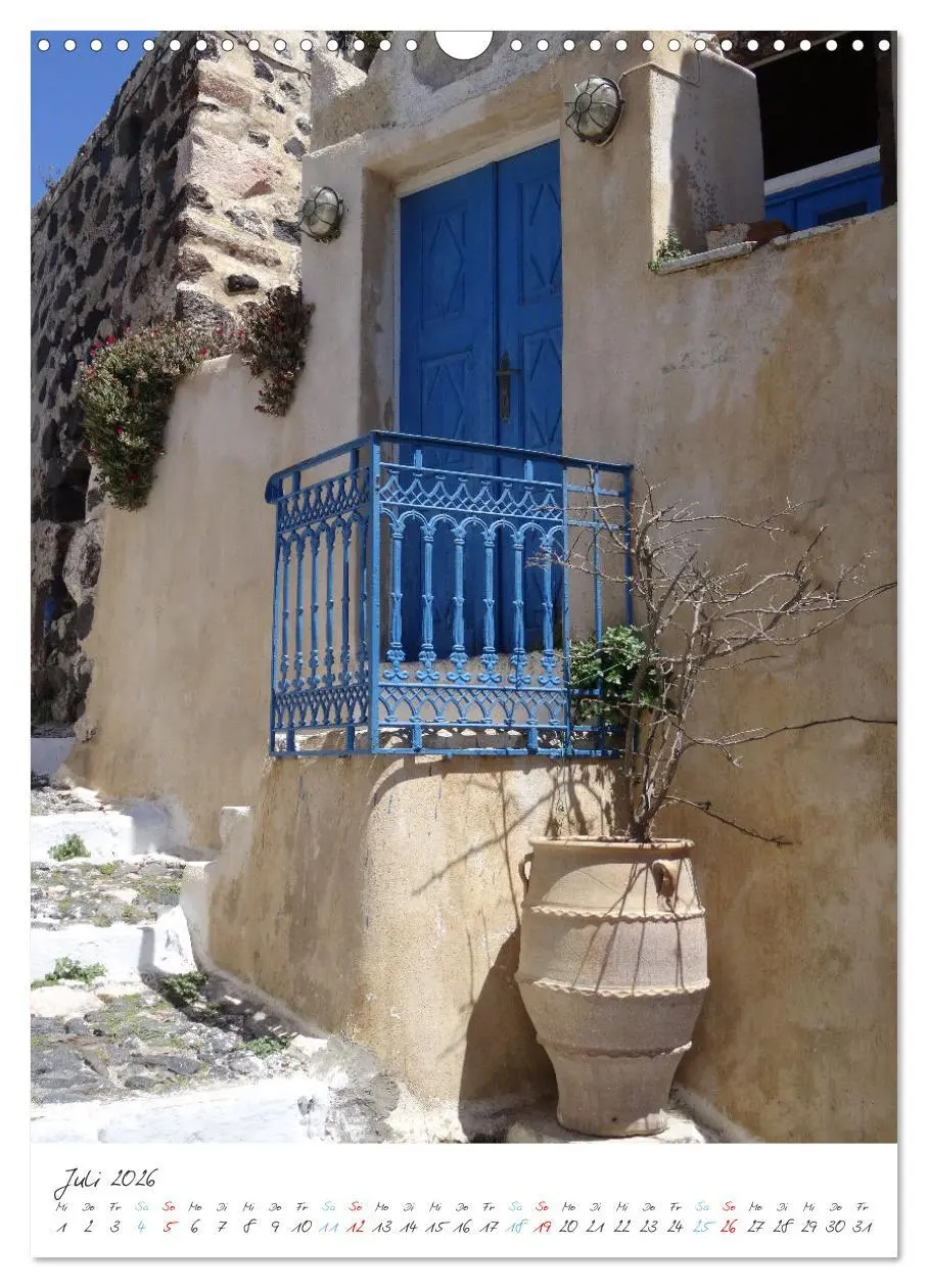 Bild: 9783516347166 | Santorini im Focus (Wandkalender 2026 DIN A3 hoch), CALVENDO...