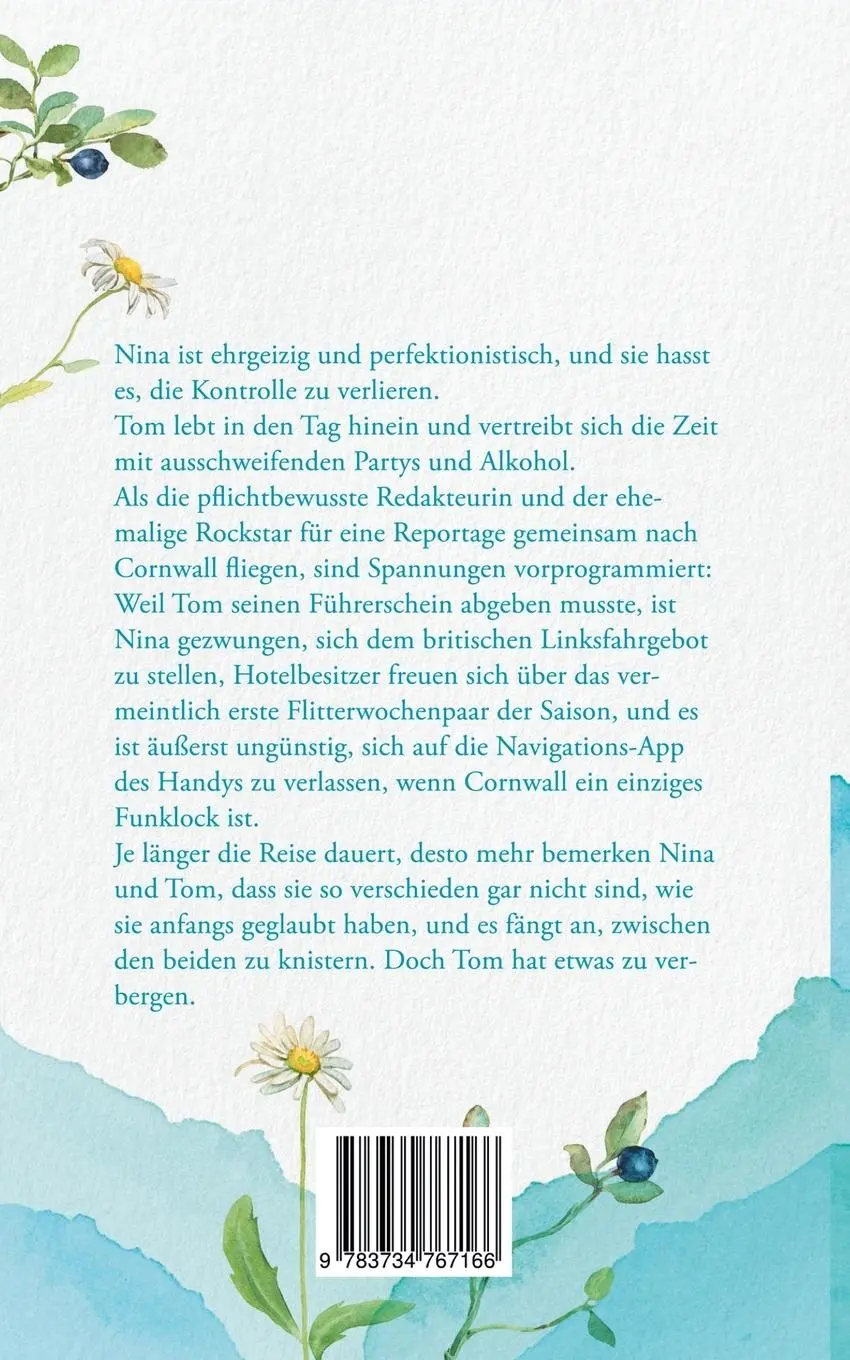 Rückseite: 9783734767166 | Schlaflos in Cornwall | Katrin Koppold (u. a.) | Taschenbuch | 386 S.