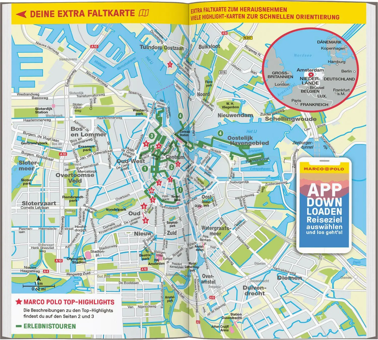 Bild: 9783829737166 | MARCO POLO Reiseführer Amsterdam | Anneke Bokern (u. a.) | Taschenbuch