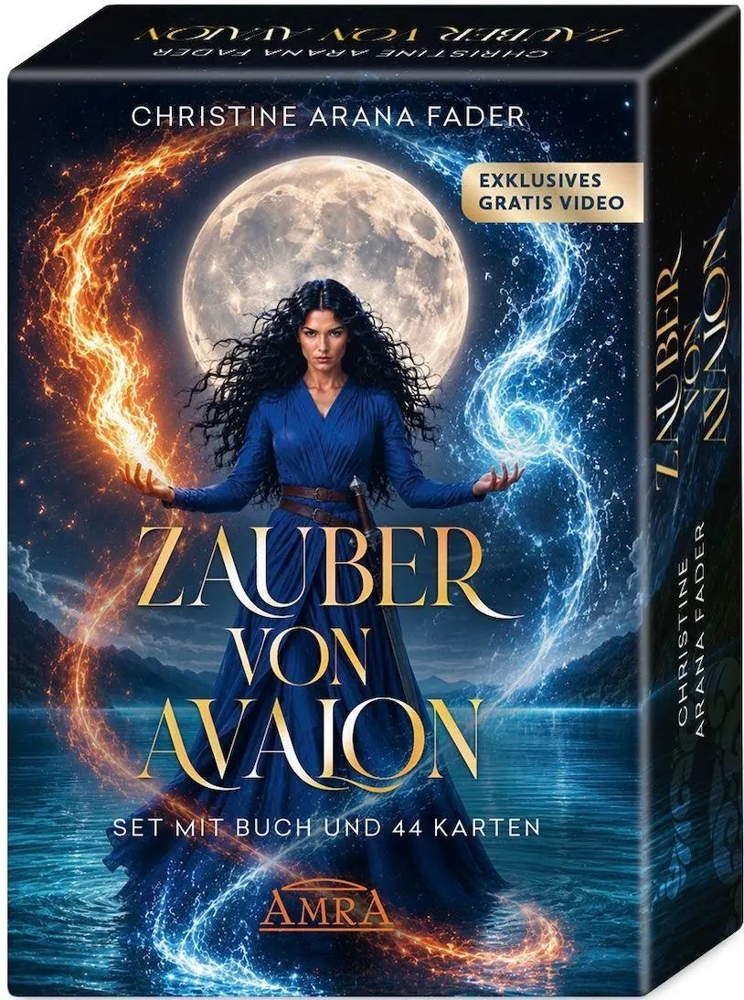 Cover: 9783954477166 | ZAUBER VON AVALON: Set mit Buch und 44 Karten [mit Gratis Video...