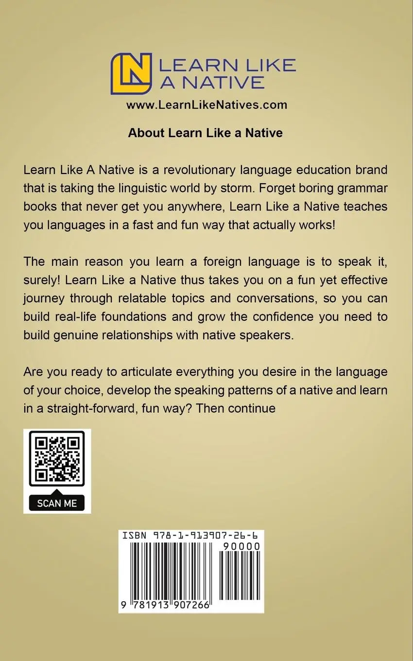Rückseite: 9781913907266 | Portuguese Short Stories for Beginners Book 3 | Learn Like A Native