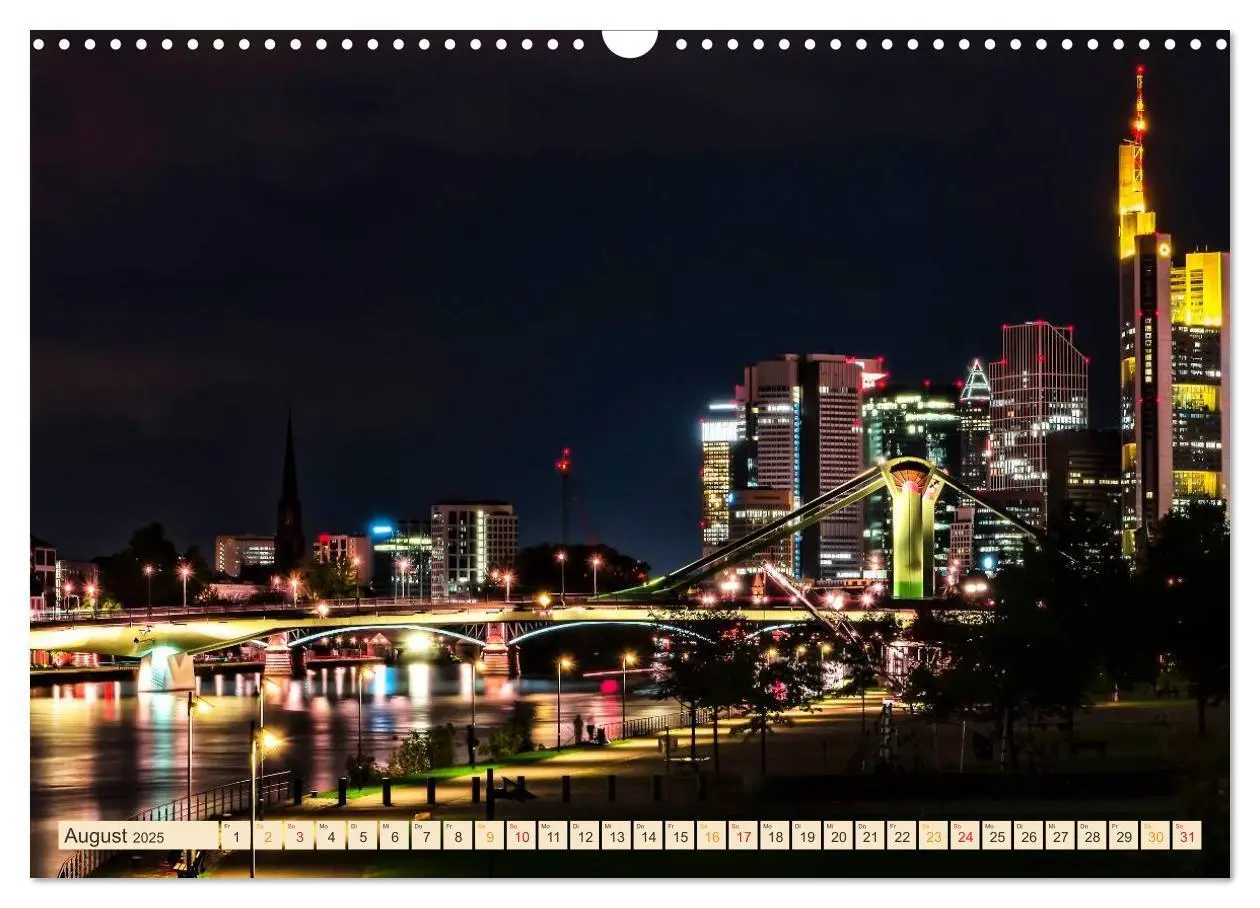 Bild: 9783435467266 | Metropolen der Welt - Skylines in der Nacht (Wandkalender 2025 DIN...