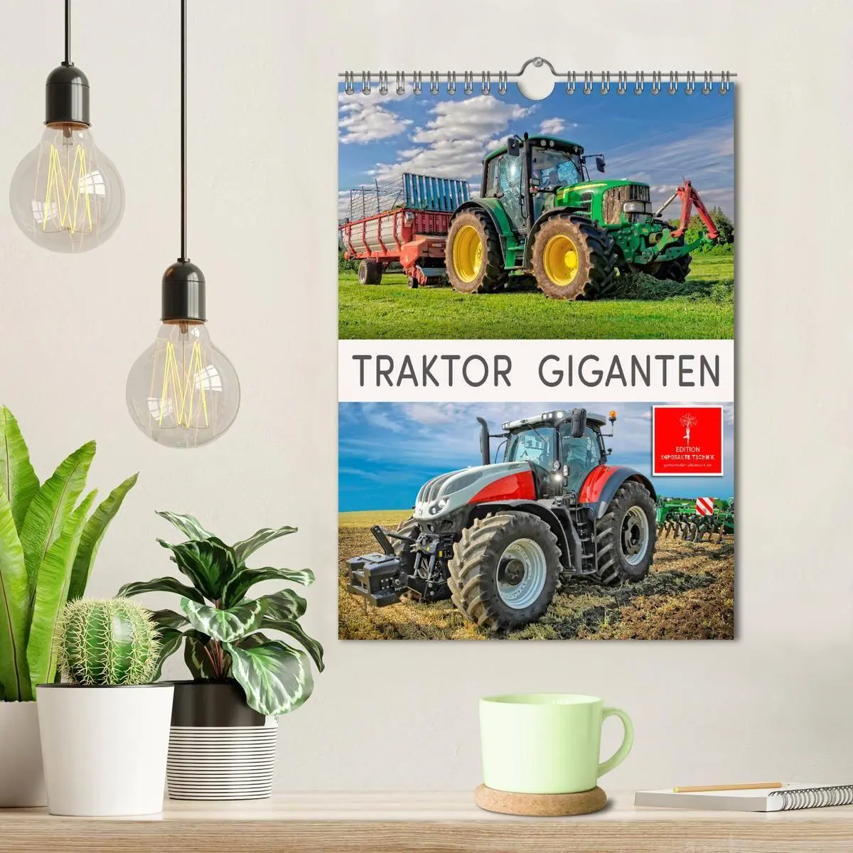 Bild: 9783569427266 | Traktor Giganten (Wandkalender 2027 DIN A4 hoch), CALVENDO...
