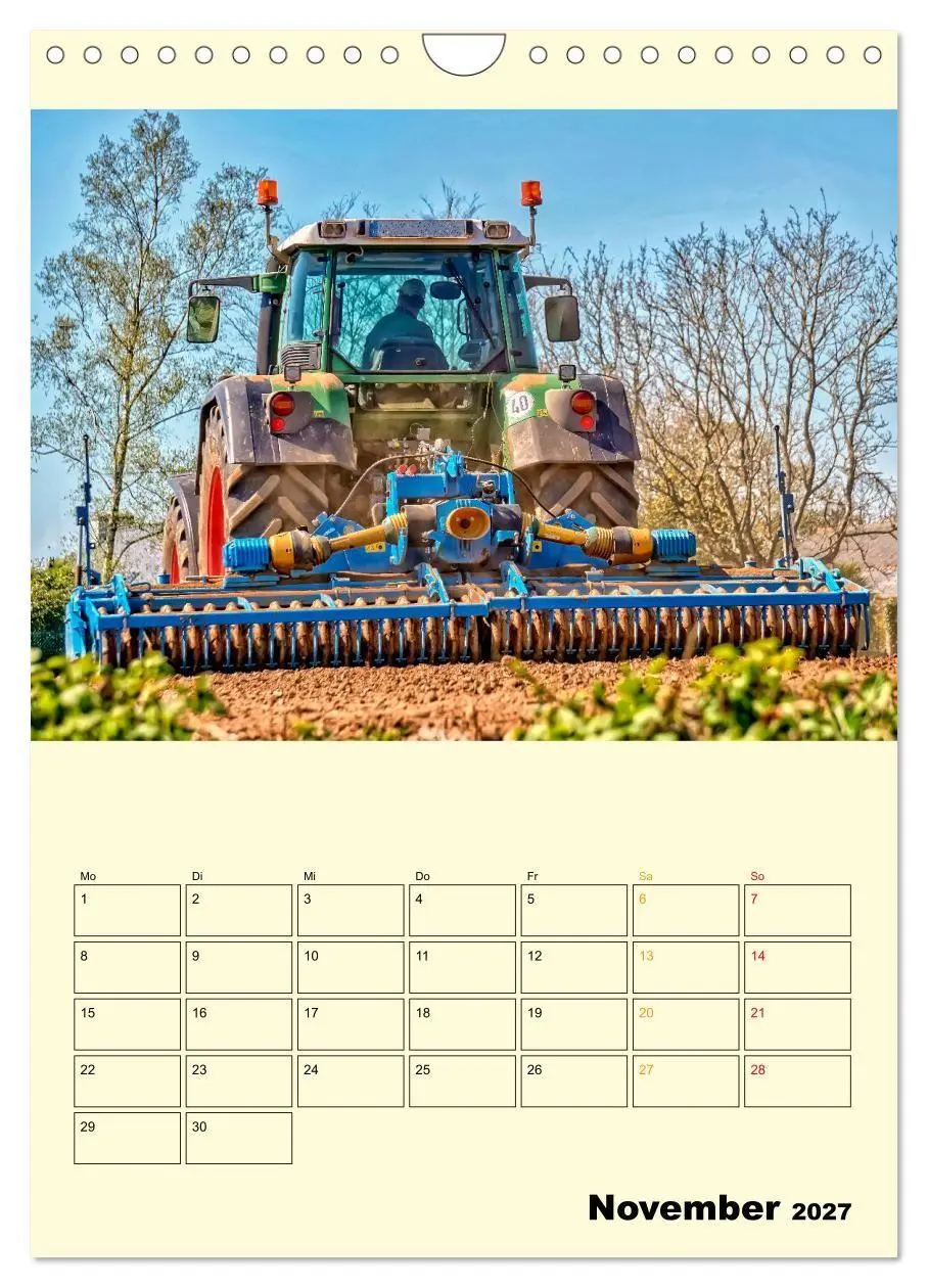 Bild: 9783569427266 | Traktor Giganten (Wandkalender 2027 DIN A4 hoch), CALVENDO...