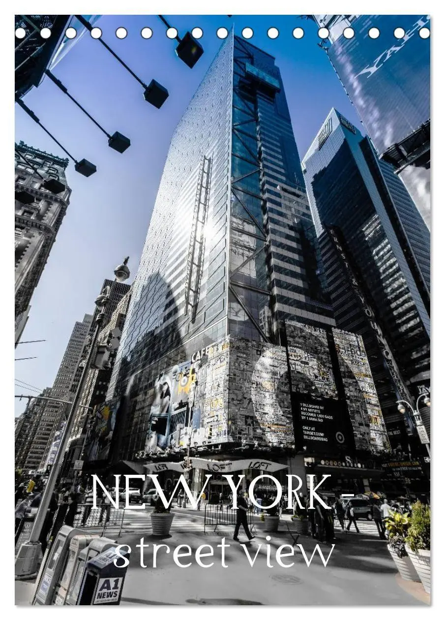 Cover: 9783594247266 | NEW YORK - street view (Tischkalender 2027 DIN A5 hoch), CALVENDO...