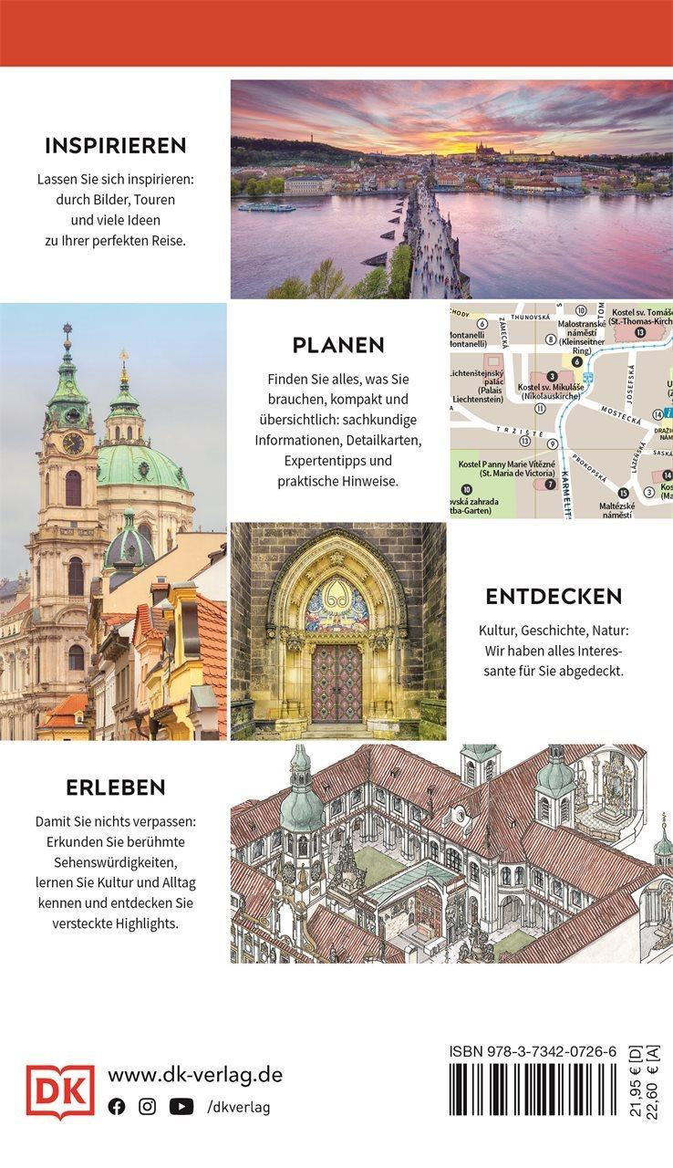 Rückseite: 9783734207266 | Vis-à-Vis Reiseführer Prag | DK Verlag - Reise | Taschenbuch | Deutsch