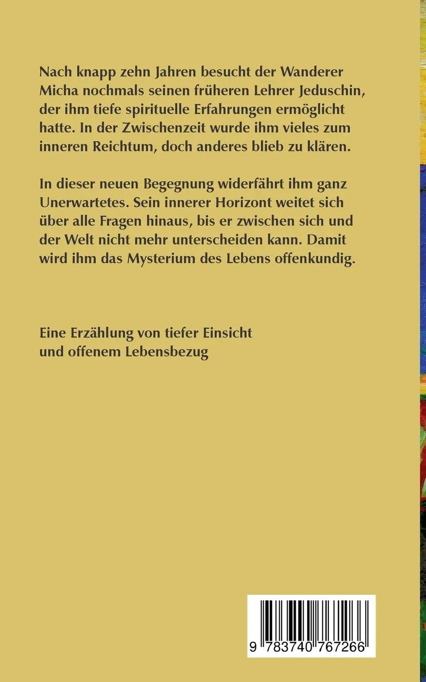 Rückseite: 9783740767266 | Wiedersehen mit Jeduschin | Dieter Wartenweiler | Taschenbuch | 164 S.
