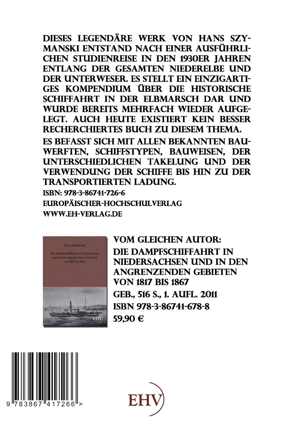 Rückseite: 9783867417266 | Die Ever der Niederelbe | Hans Szymanski | Taschenbuch | 472 S. | 2011