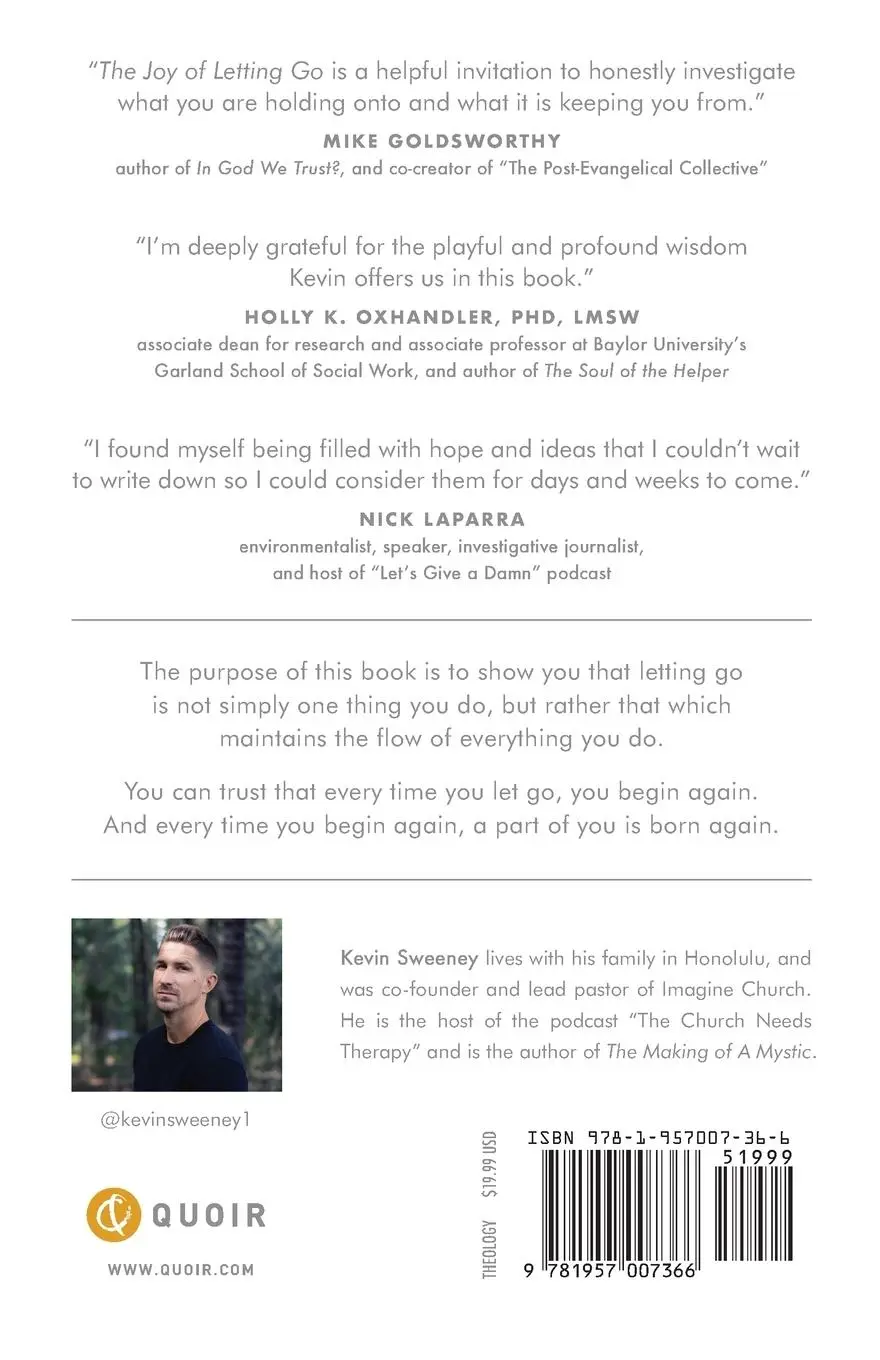 Rückseite: 9781957007366 | The Joy of Letting Go | Kevin Sweeney | Taschenbuch | Englisch | 2023