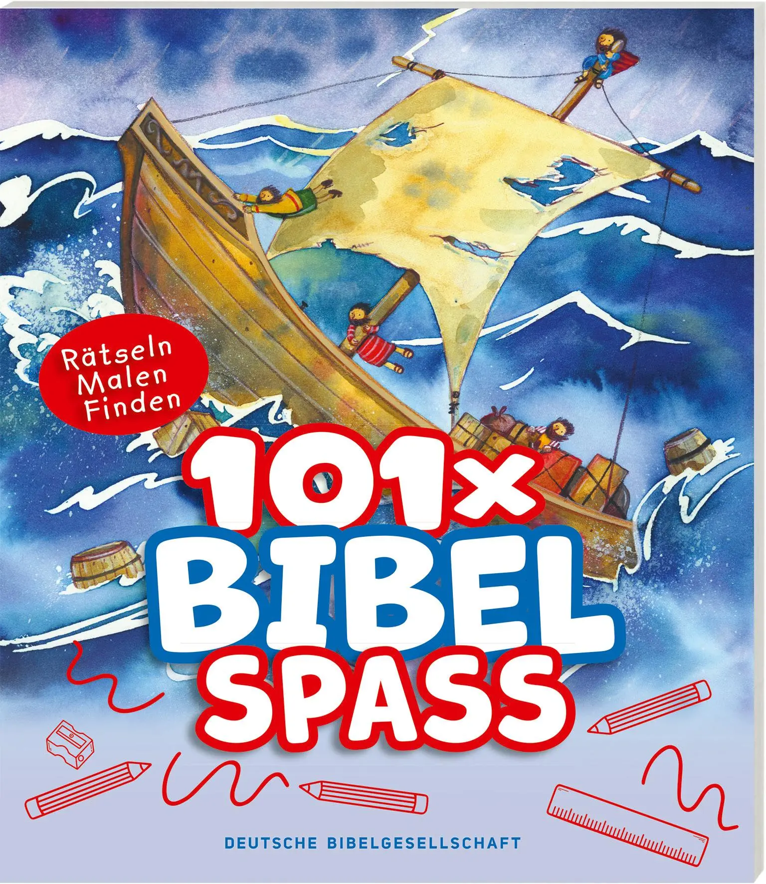 Cover: 9783438047366 | 101 x Bibelspass | Rätseln - Malen - Finden | Bethan James | Buch