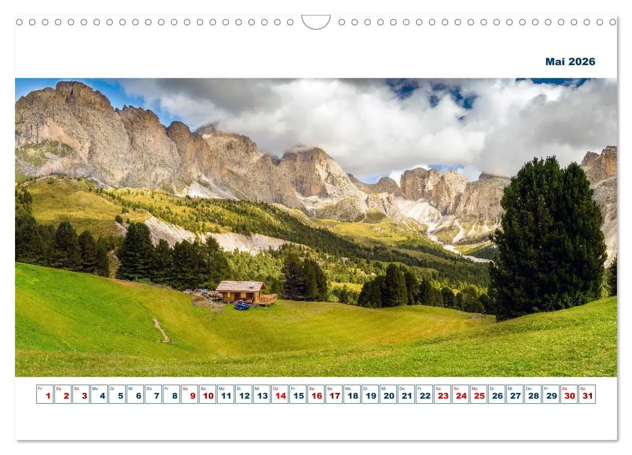 Bild: 9783457617366 | Südtirol - Dolomiten-Träume by VogtArt (Wandkalender 2026 DIN A3...
