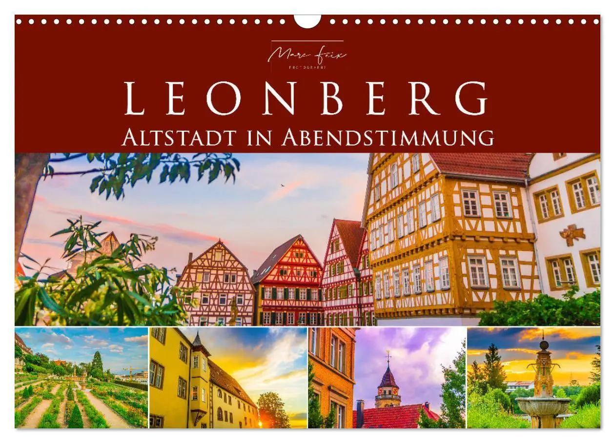 Cover: 9783457787366 | Leonberg - Altstadt in Abendstimmung (Wandkalender 2026 DIN A3...