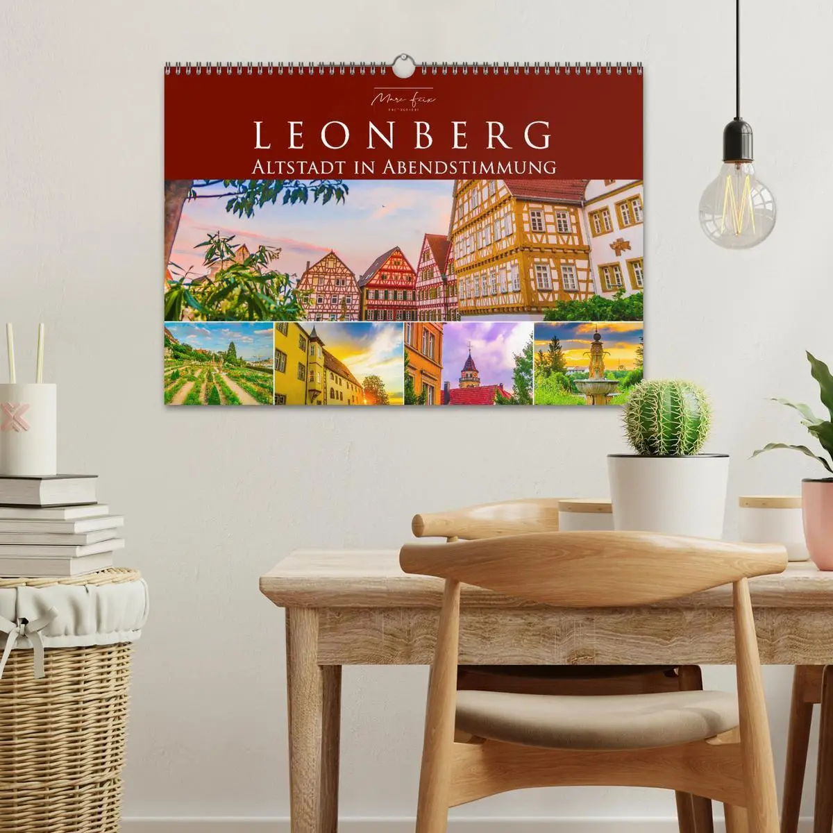 Bild: 9783457787366 | Leonberg - Altstadt in Abendstimmung (Wandkalender 2026 DIN A3...