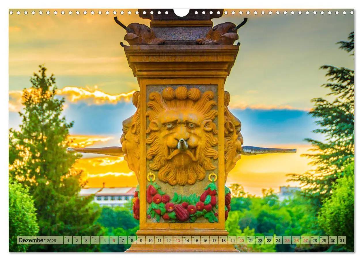 Bild: 9783457787366 | Leonberg - Altstadt in Abendstimmung (Wandkalender 2026 DIN A3...