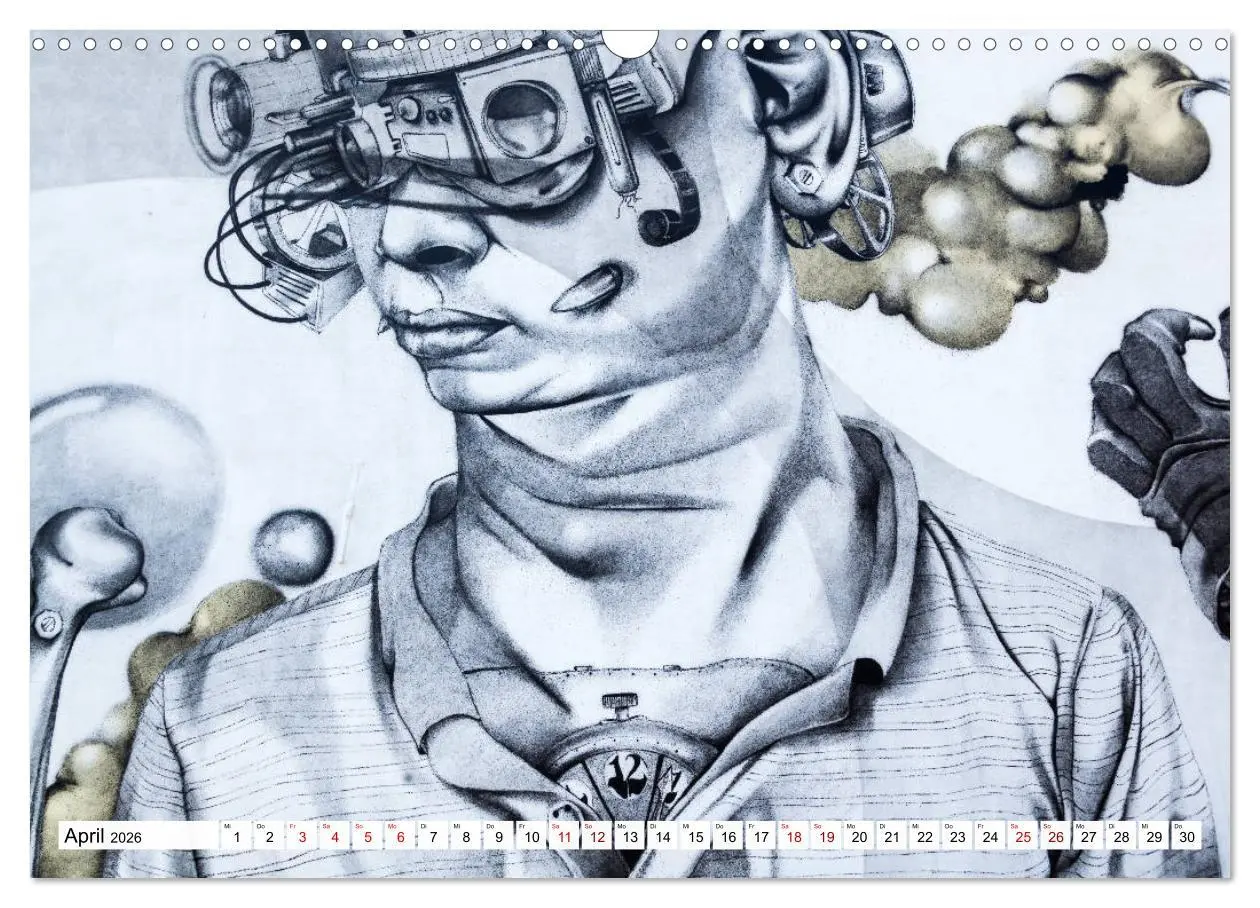 Bild: 9783457857366 | Kunst der Strasse (Wandkalender 2026 DIN A3 quer), CALVENDO...