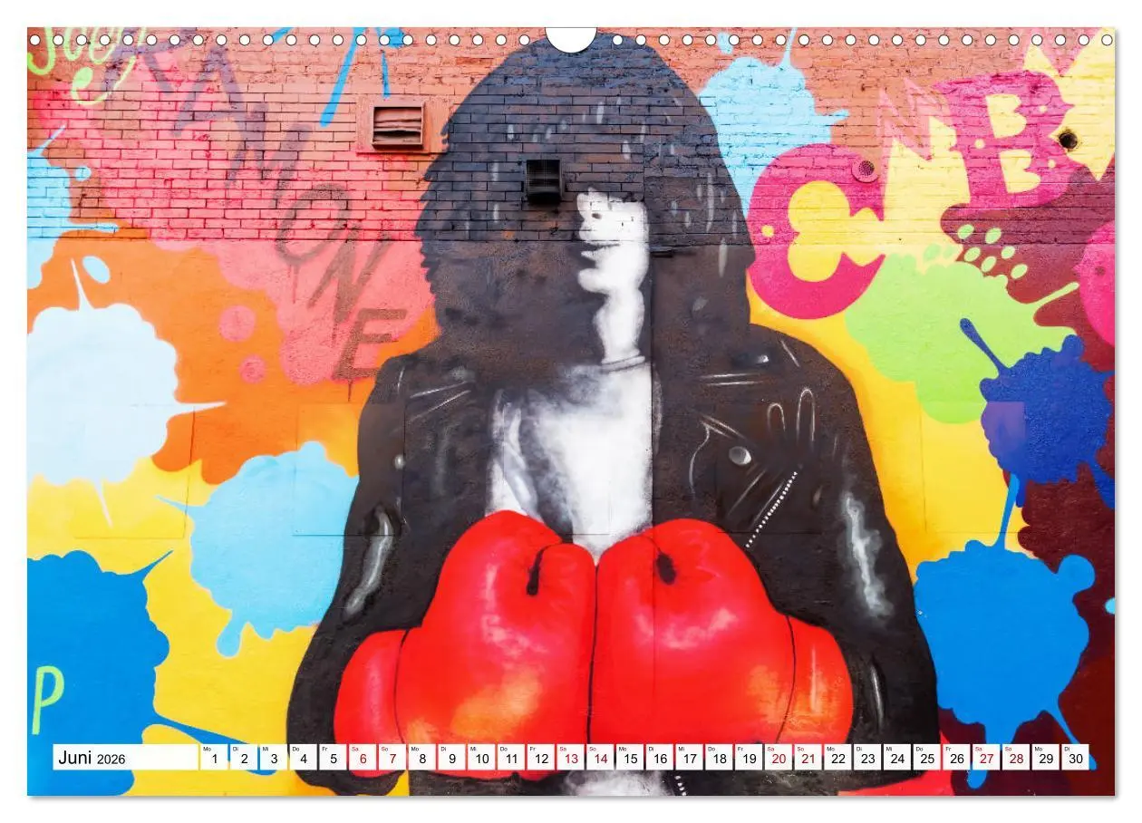 Bild: 9783457857366 | Kunst der Strasse (Wandkalender 2026 DIN A3 quer), CALVENDO...
