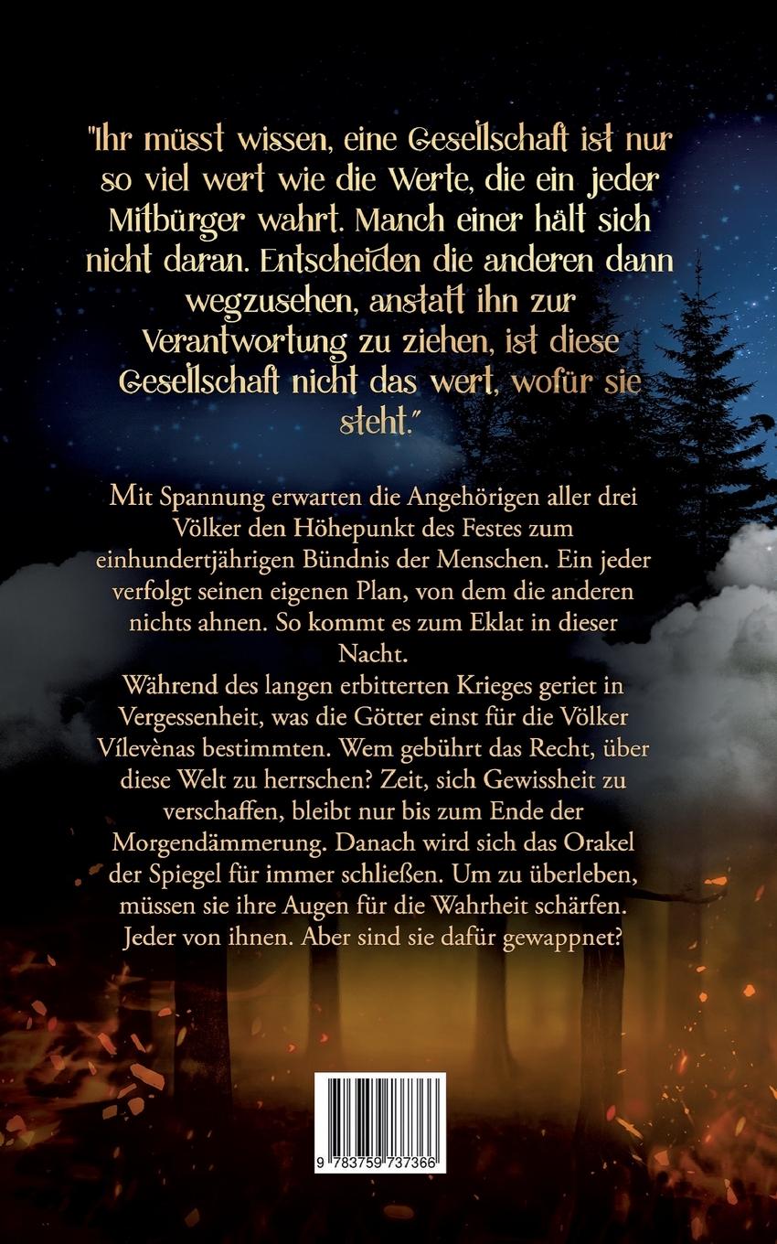 Rückseite: 9783759737366 | Sharièn | Das Orakel der Spiegel | Lavea Thoren | Taschenbuch | 450 S.