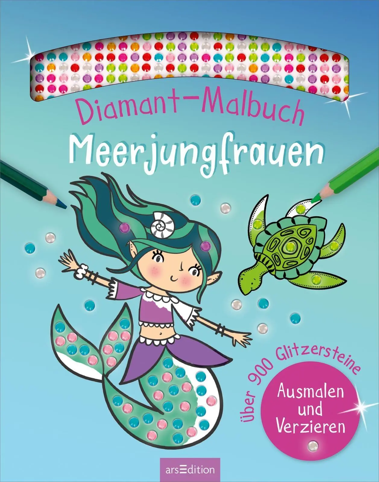 Bild: 9783845867366 | Diamant-Malbuch Meerjungfrauen | Sarah Wade | Taschenbuch | 32 S.