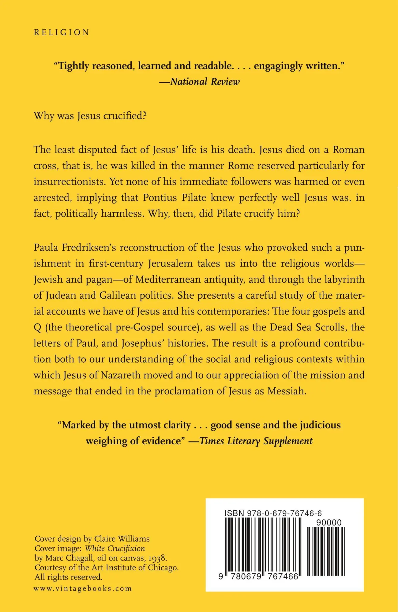 Rückseite: 9780679767466 | Jesus of Nazareth, King of the Jews | Paula Fredriksen | Taschenbuch