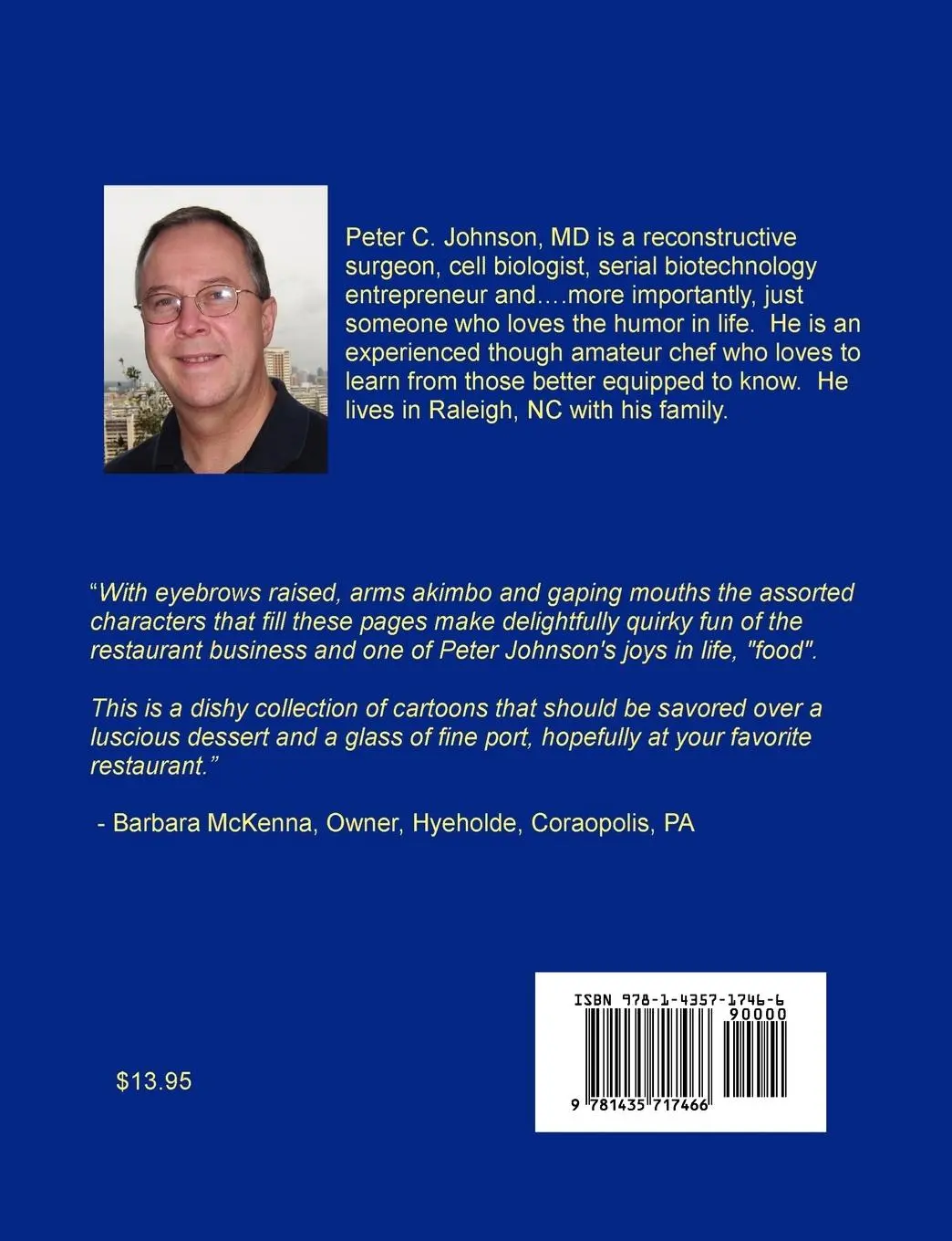 Rückseite: 9781435717466 | At The Table | MD Peter Johnson | Taschenbuch | Englisch | 2008