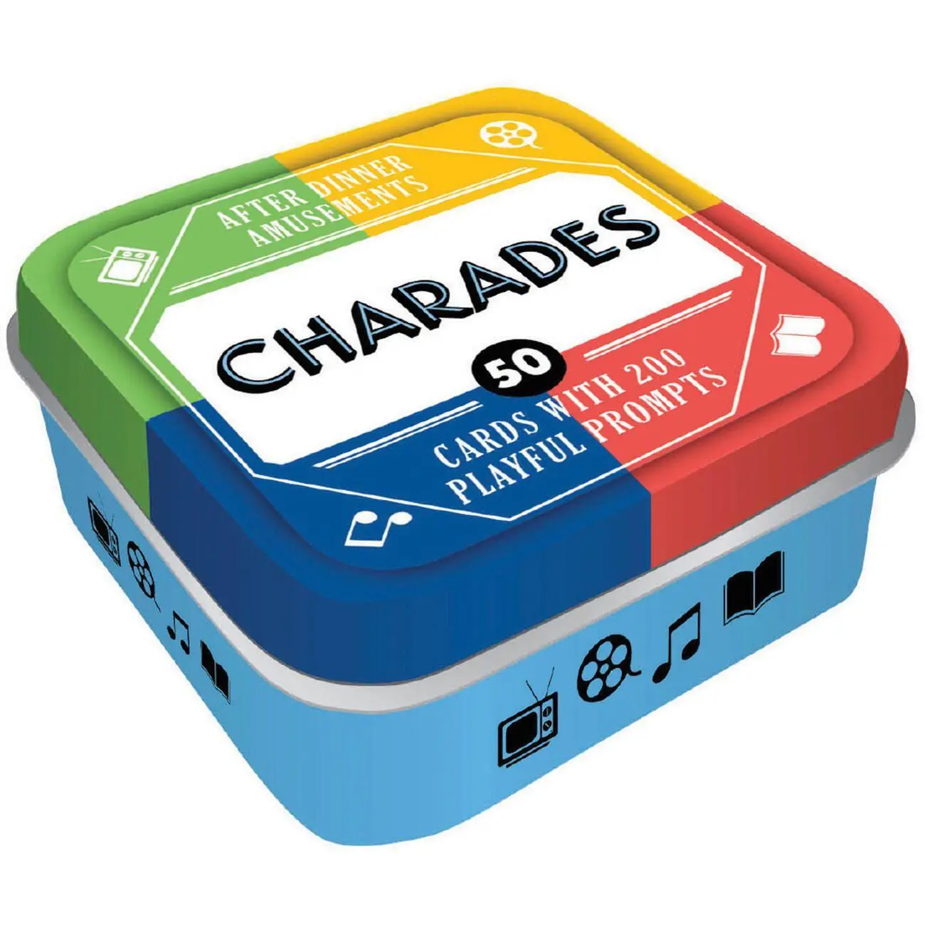 Cover: 9781452167466 | After Dinner Amusements: Charades | 50 Cards with 200 Playful Prompts