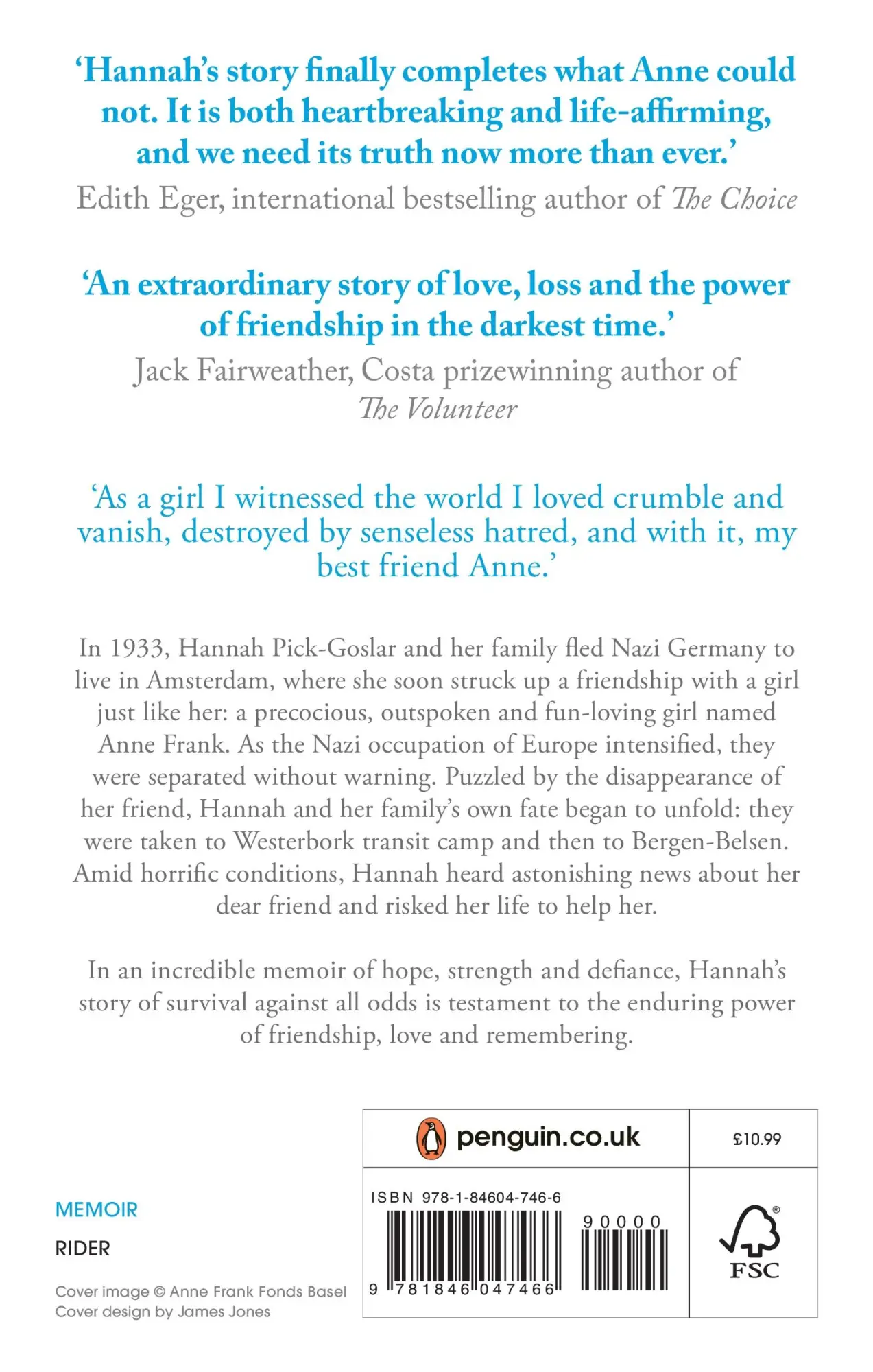 Rückseite: 9781846047466 | My Friend Anne Frank | Hannah Pick-Goslar (u. a.) | Taschenbuch | 2024
