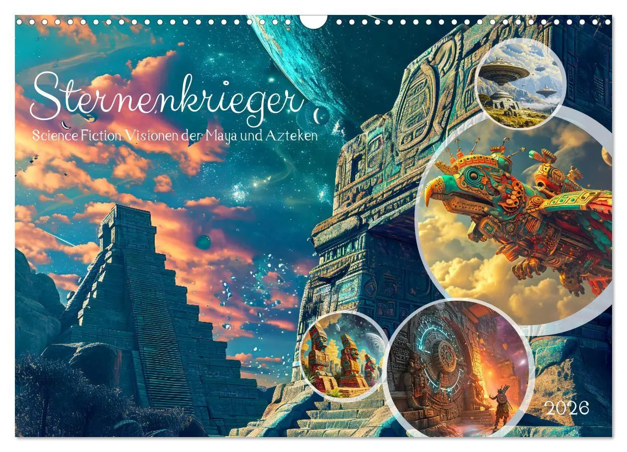 Cover: 9783457467466 | Sternenkrieger - Science Fiction Visionen der Maya und Azteken...