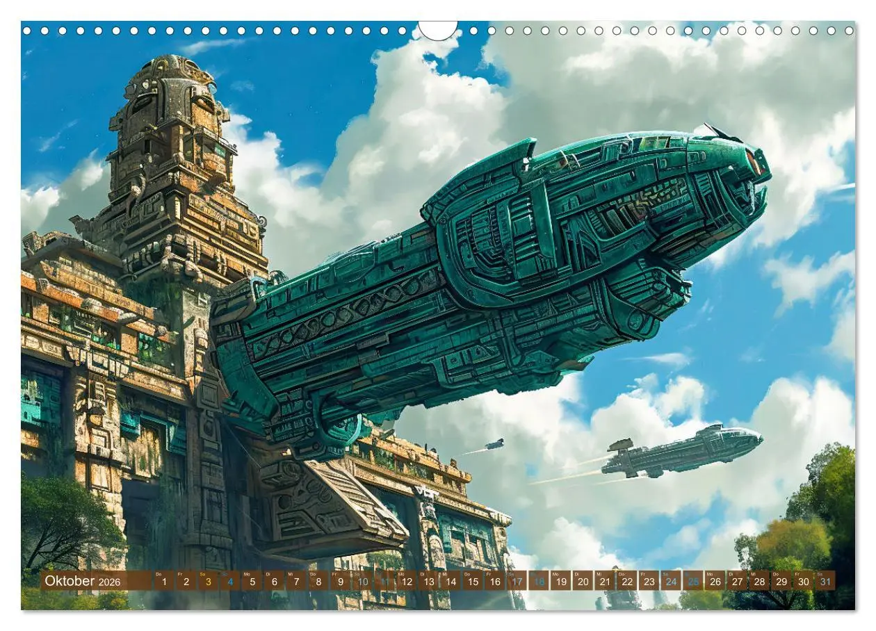 Bild: 9783457467466 | Sternenkrieger - Science Fiction Visionen der Maya und Azteken...