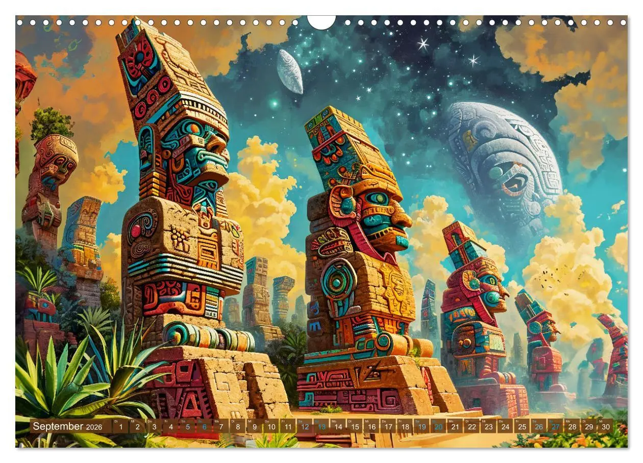 Bild: 9783457467466 | Sternenkrieger - Science Fiction Visionen der Maya und Azteken...