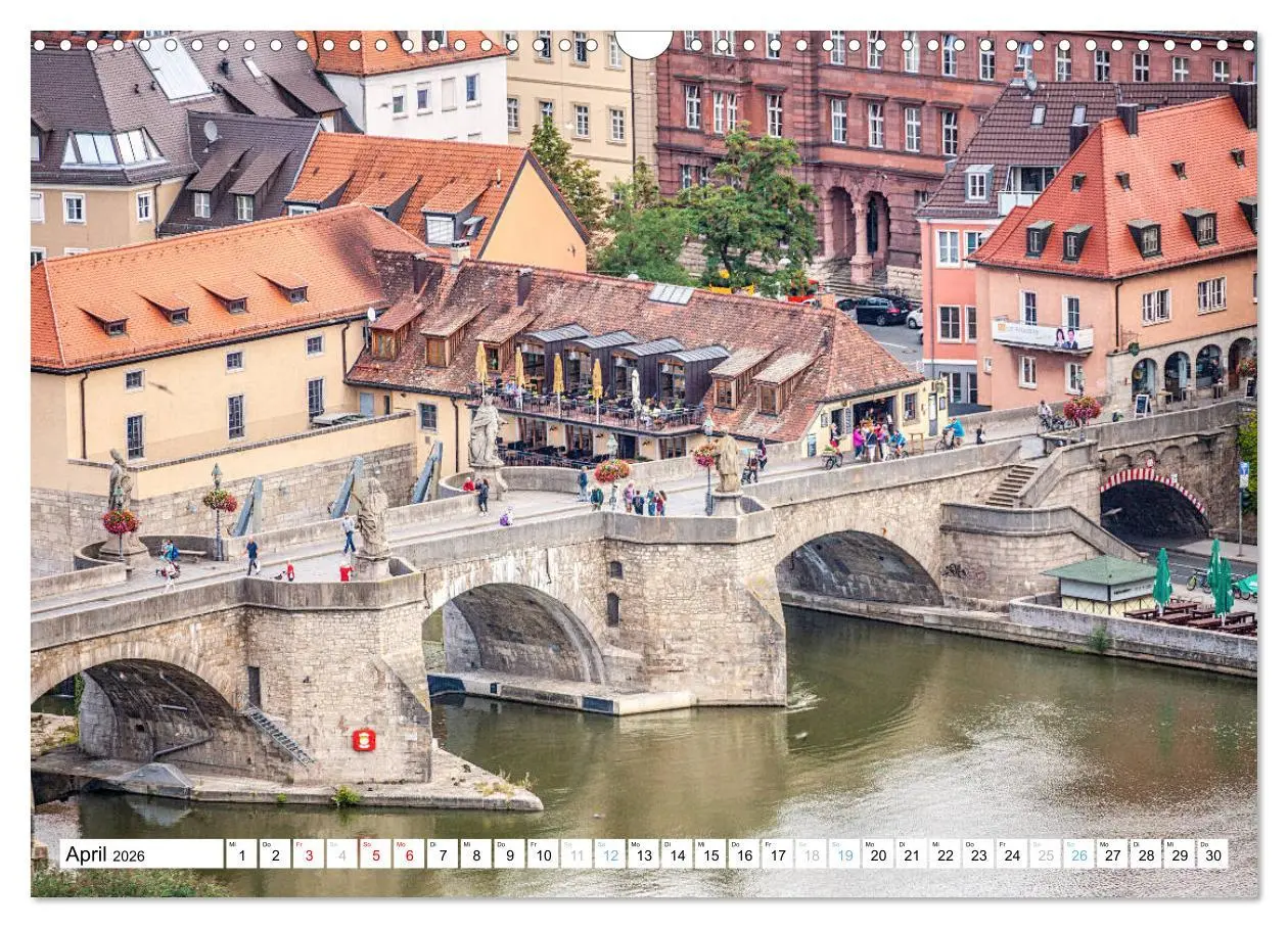 Bild: 9783457777466 | Würzburg - Stadt mit Charme (Wandkalender 2026 DIN A3 quer),...