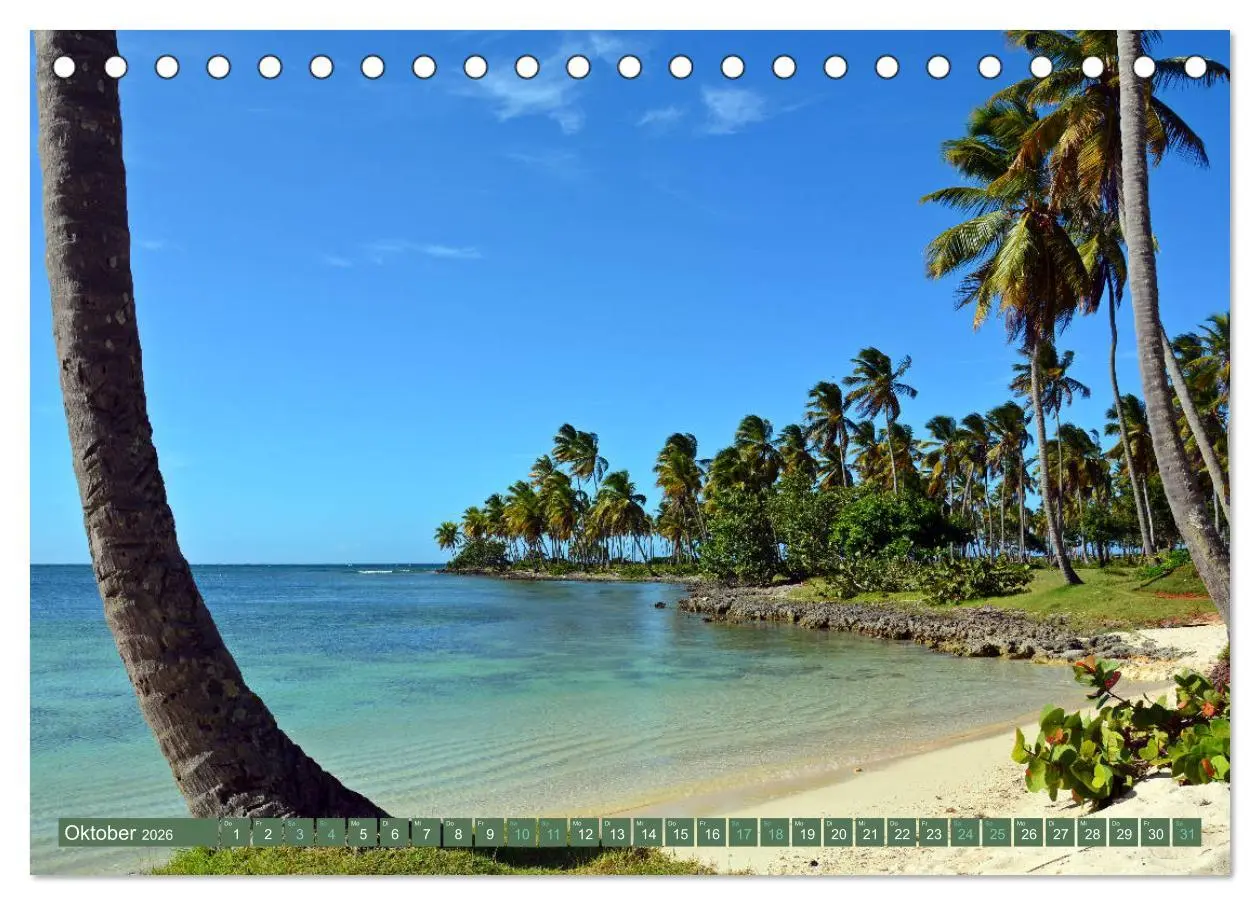 Bild: 9783457847466 | Samana - Palmen und Strände (Tischkalender 2026 DIN A5 quer),...