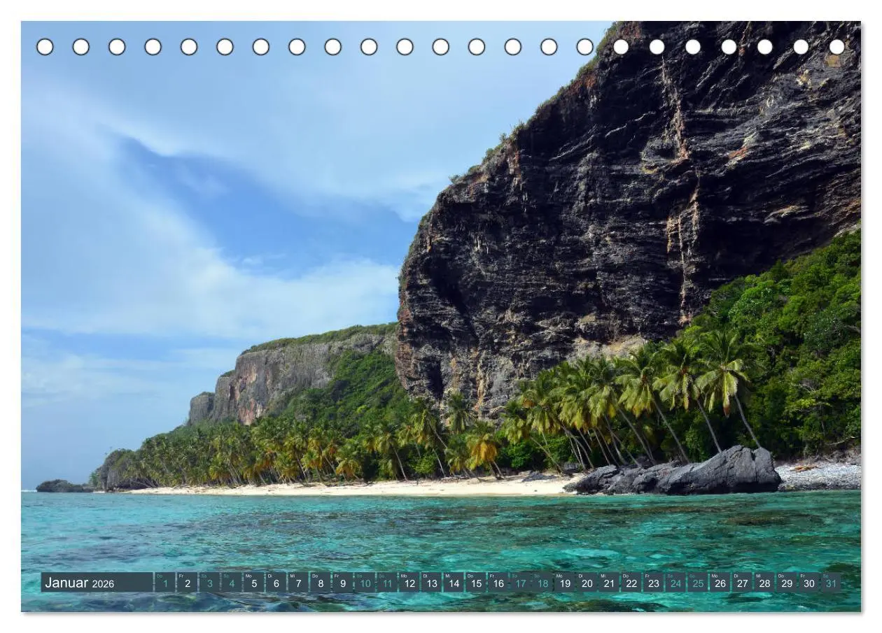 Bild: 9783457847466 | Samana - Palmen und Strände (Tischkalender 2026 DIN A5 quer),...