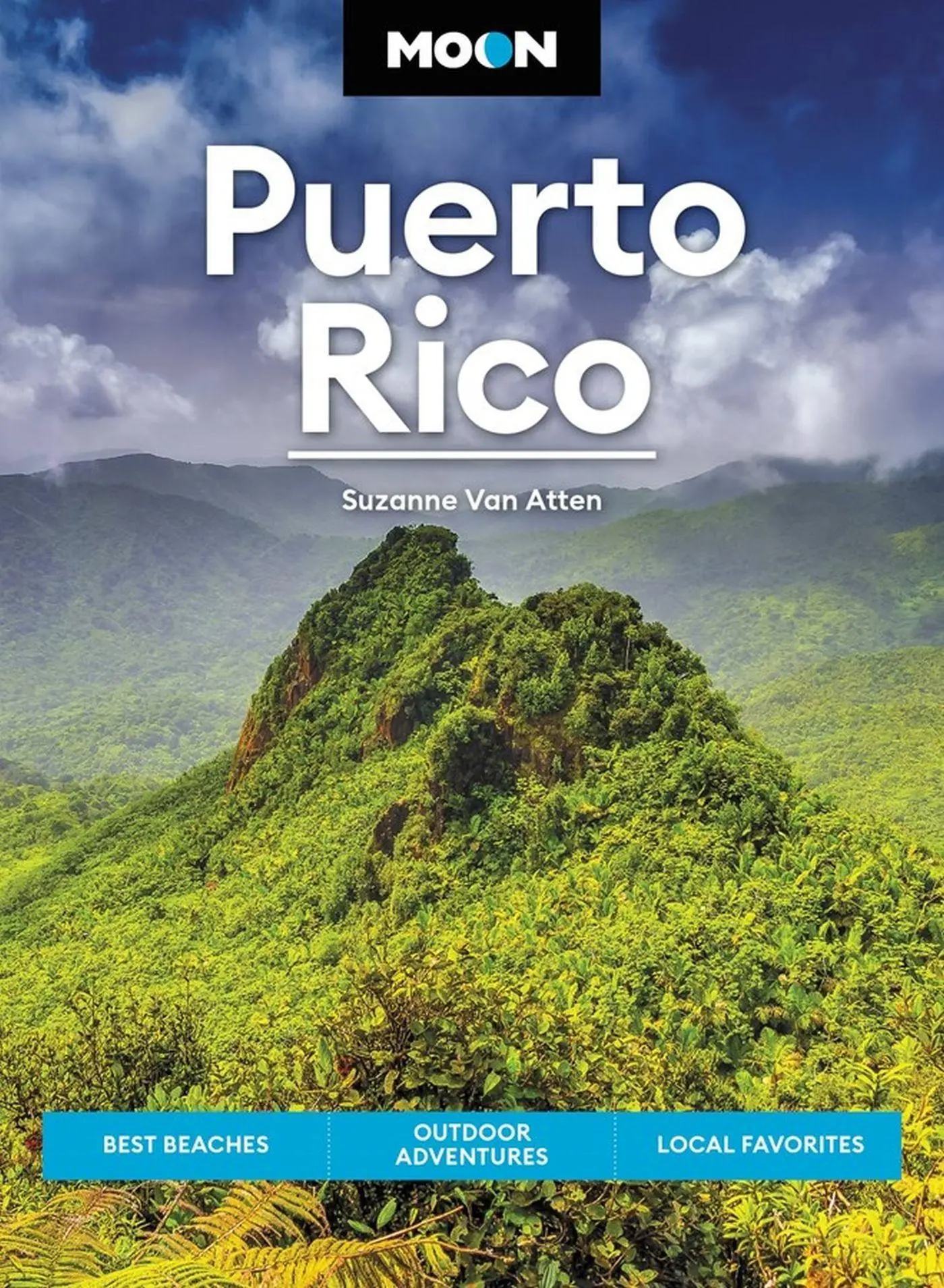 Cover: 9781640497566 | Moon Puerto Rico | Best Beaches, Outdoor Adventures, Local Favorites
