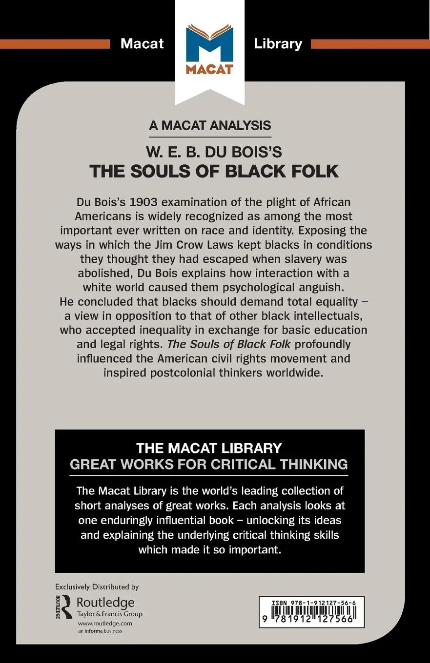 Rückseite: 9781912127566 | An Analysis of W.E.B. Du Bois's The Souls of Black Folk | Jason Xidias