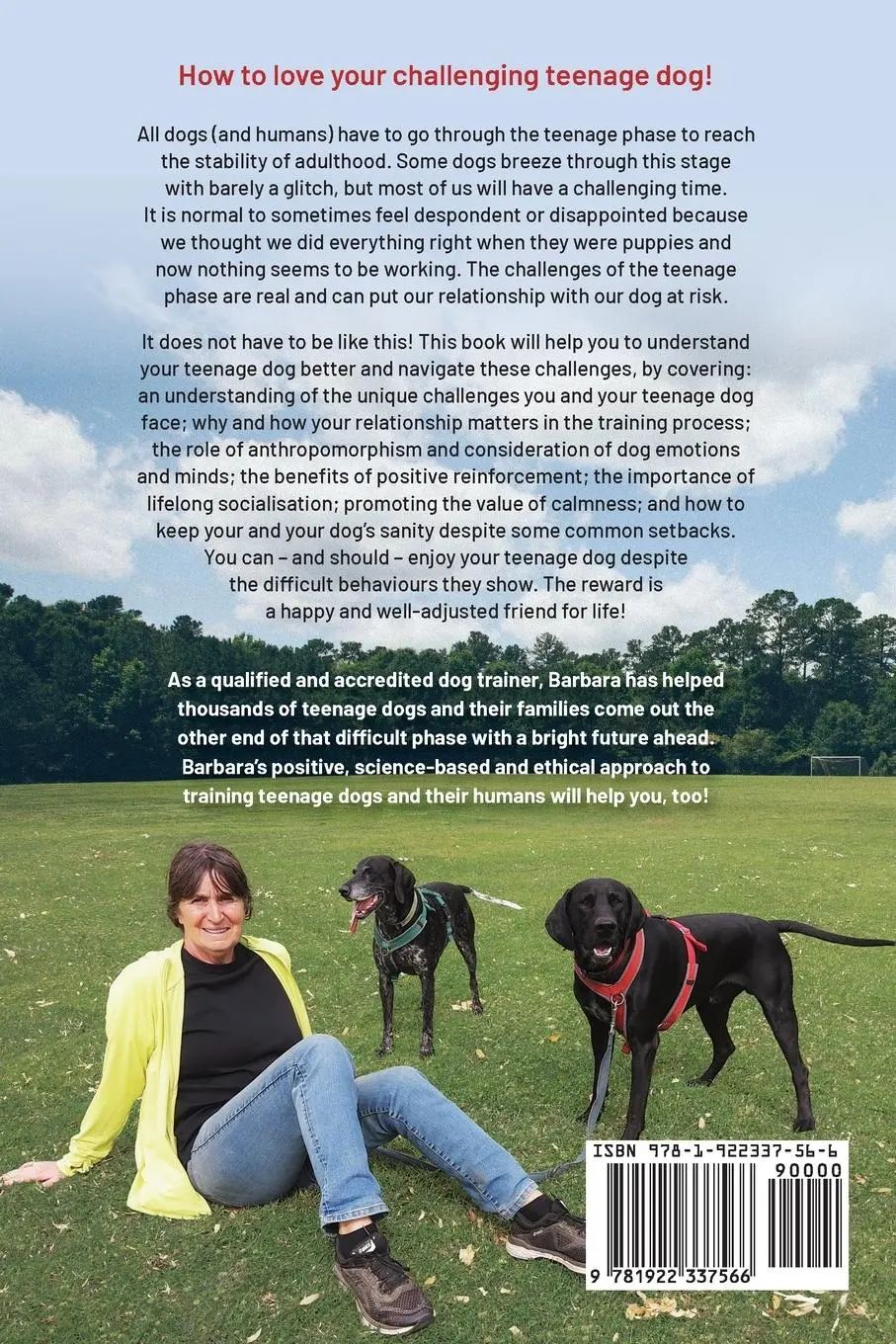 Rückseite: 9781922337566 | How to Love and Survive Your Teenage Dog | Barbara Hodel | Taschenbuch
