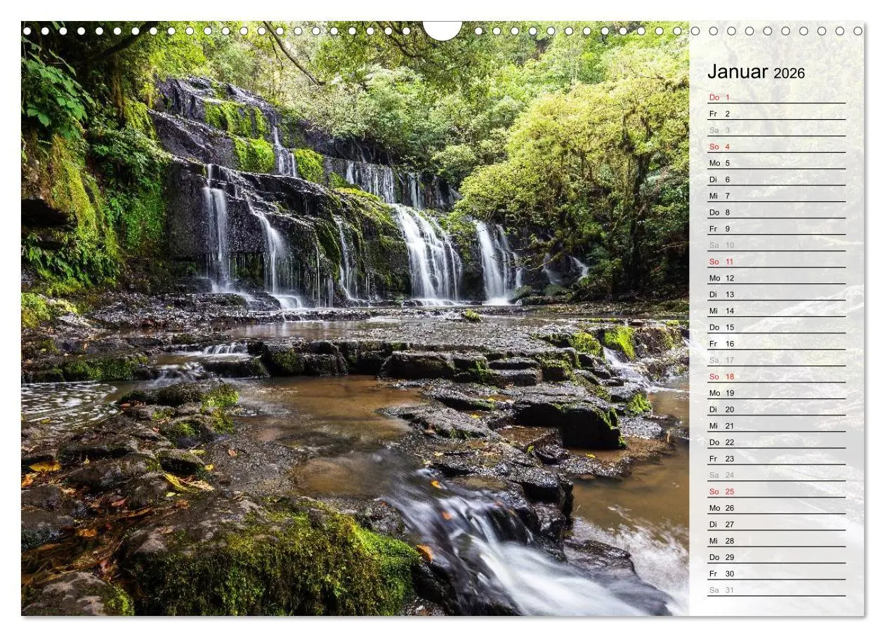 Bild: 9783457907566 | Sehnsucht nach Neuseeland (Wandkalender 2026 DIN A3 quer), CALVENDO...