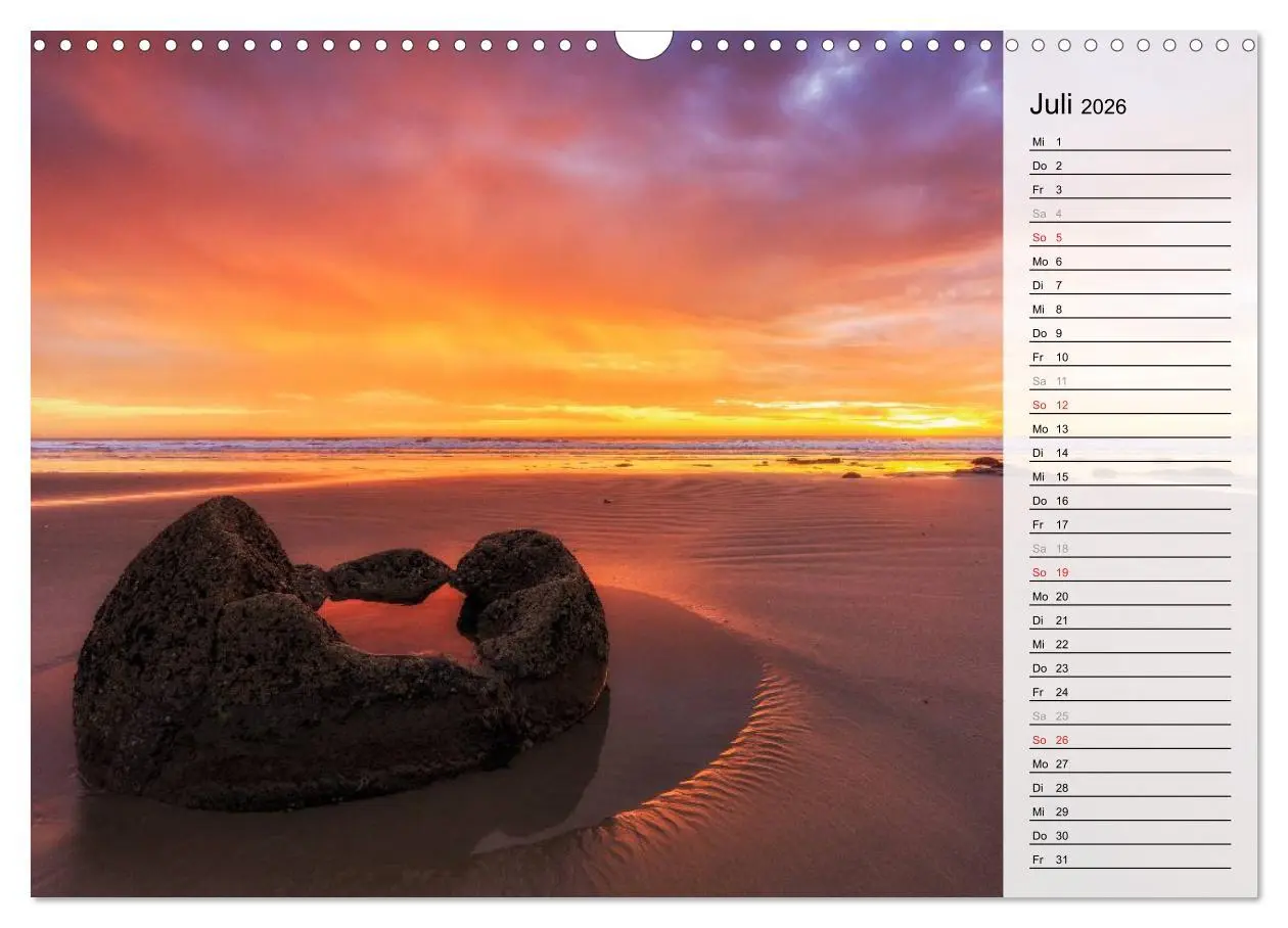 Bild: 9783457907566 | Sehnsucht nach Neuseeland (Wandkalender 2026 DIN A3 quer), CALVENDO...