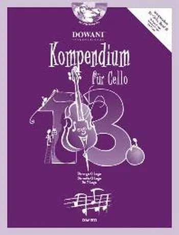 Cover: 9783905477566 | Kompendium Band 13 (+ 2 CD's) für 2 Violoncelli | Josef Hofer | 2017