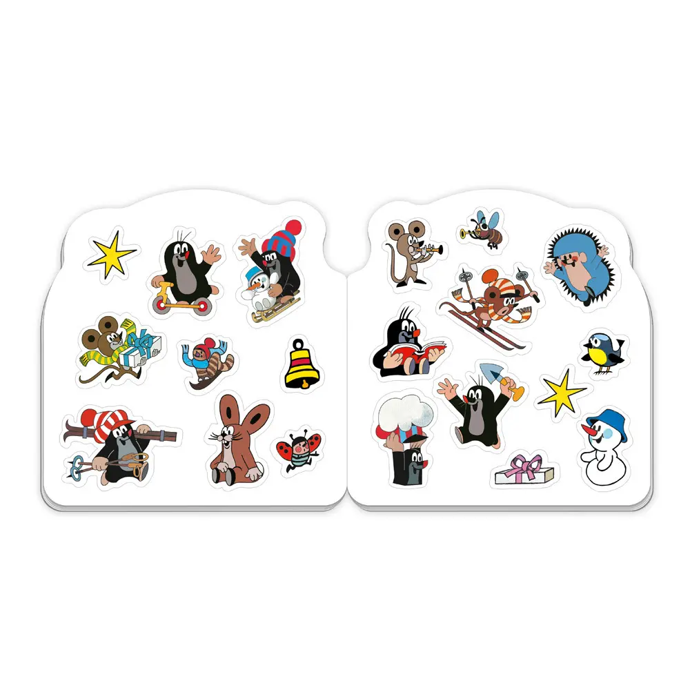 Bild: 9783988027566 | TRÖTSCH - Der kleine Maulwurf Mini-Malbuch mit Stickern Winter Ab 3...