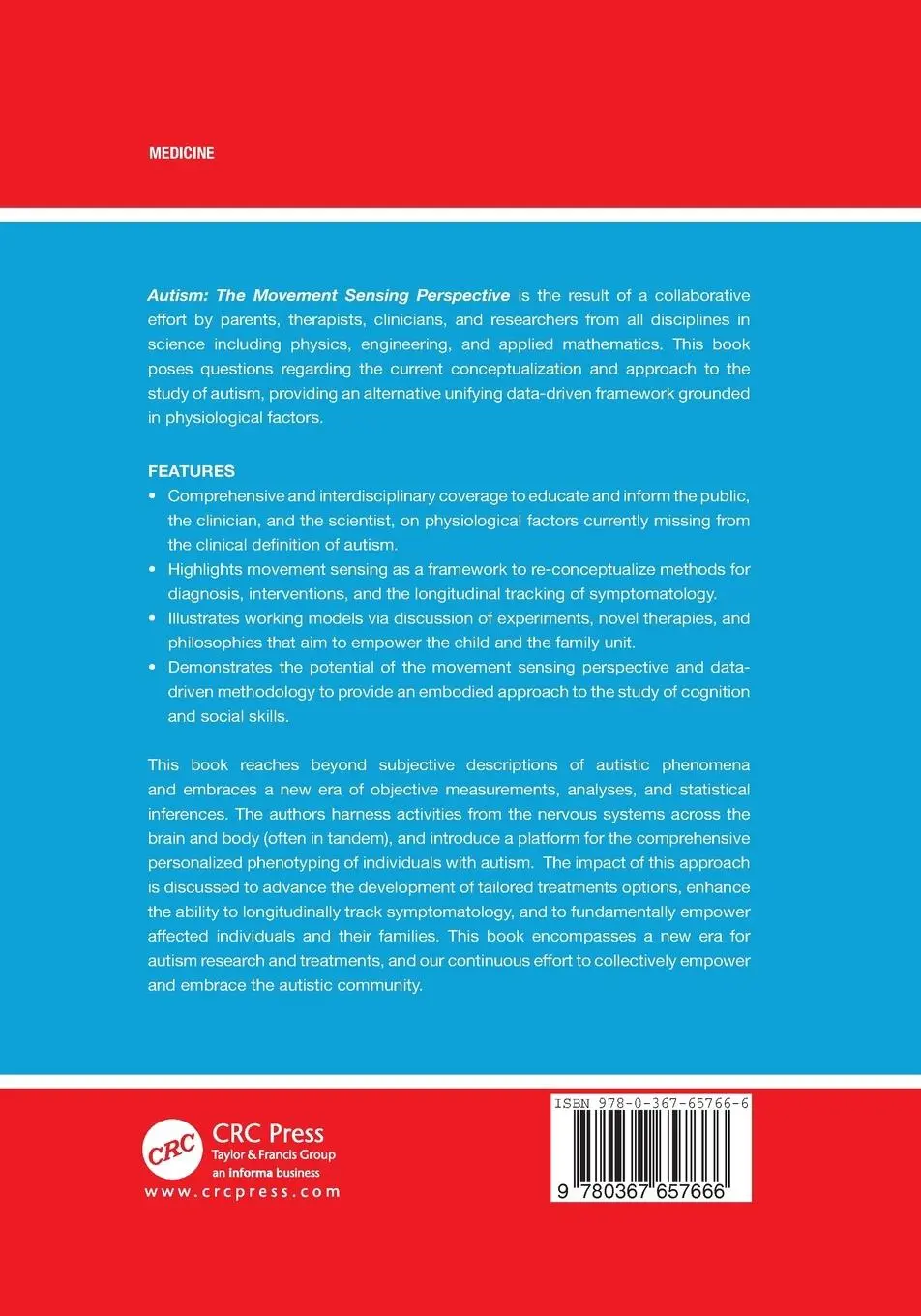Rückseite: 9780367657666 | Autism | The Movement Sensing Perspective | Torres (u. a.) | Buch