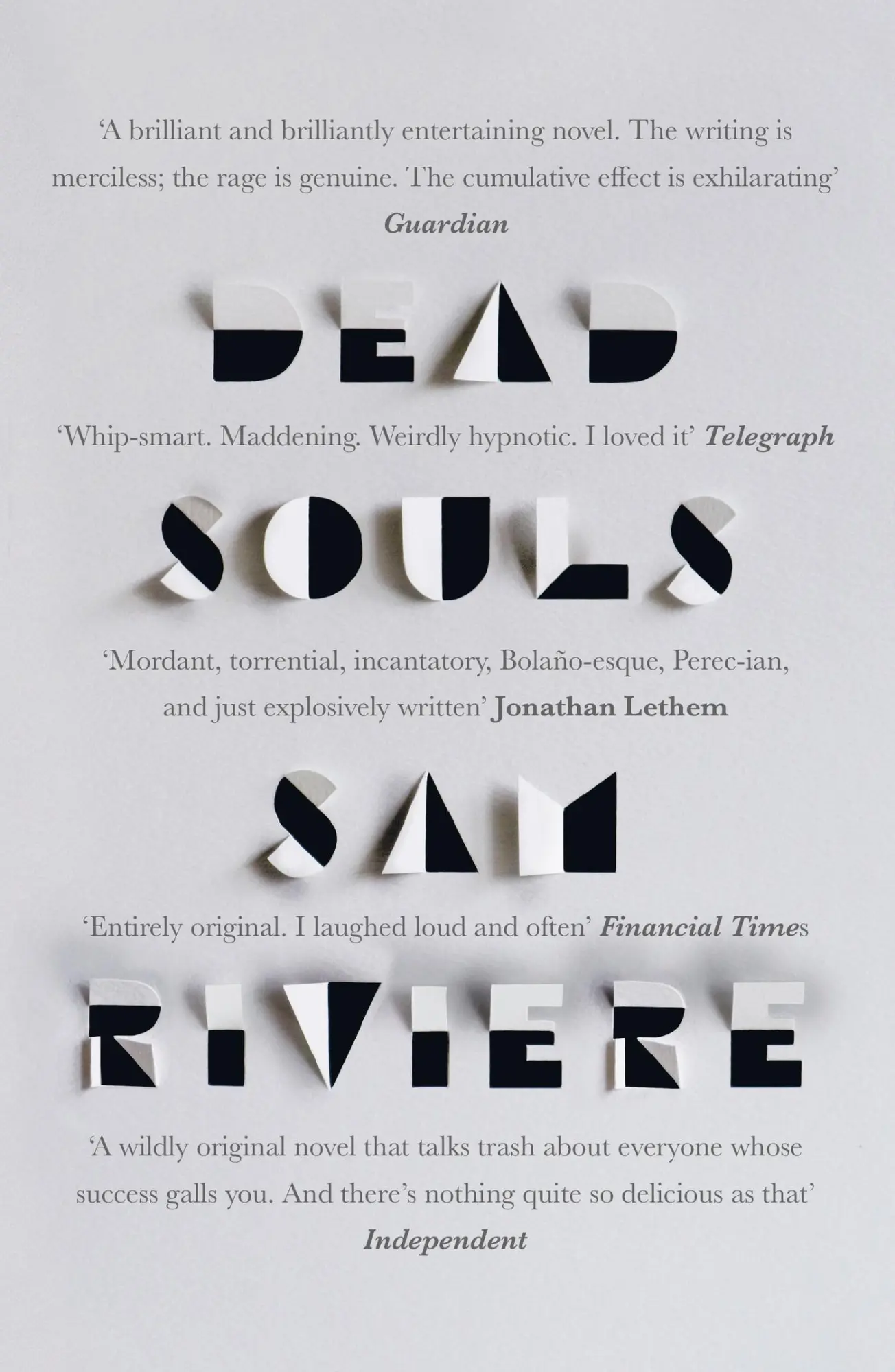 Cover: 9781474617666 | Dead Souls | Sam Riviere | Taschenbuch | Kartoniert / Broschiert