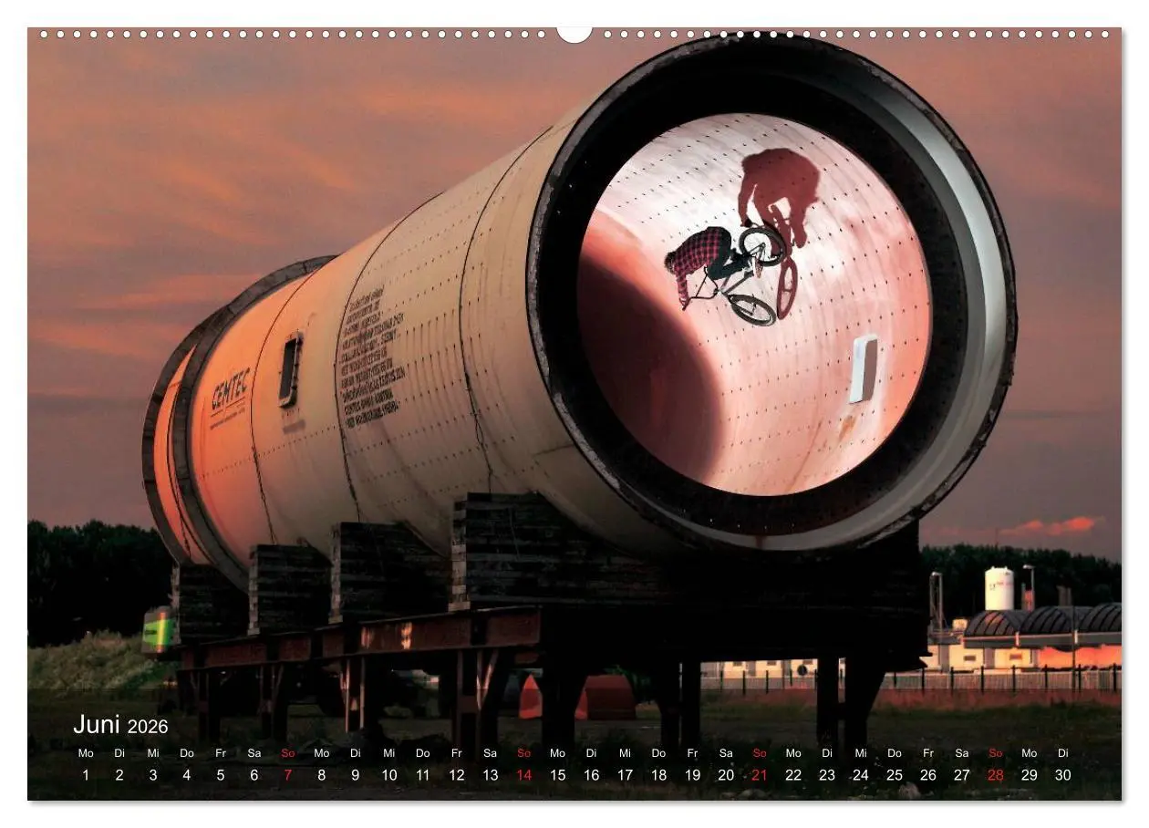 Bild: 9783516157666 | THIS IS BMX 2026 (Wandkalender 2026 DIN A2 quer), CALVENDO...