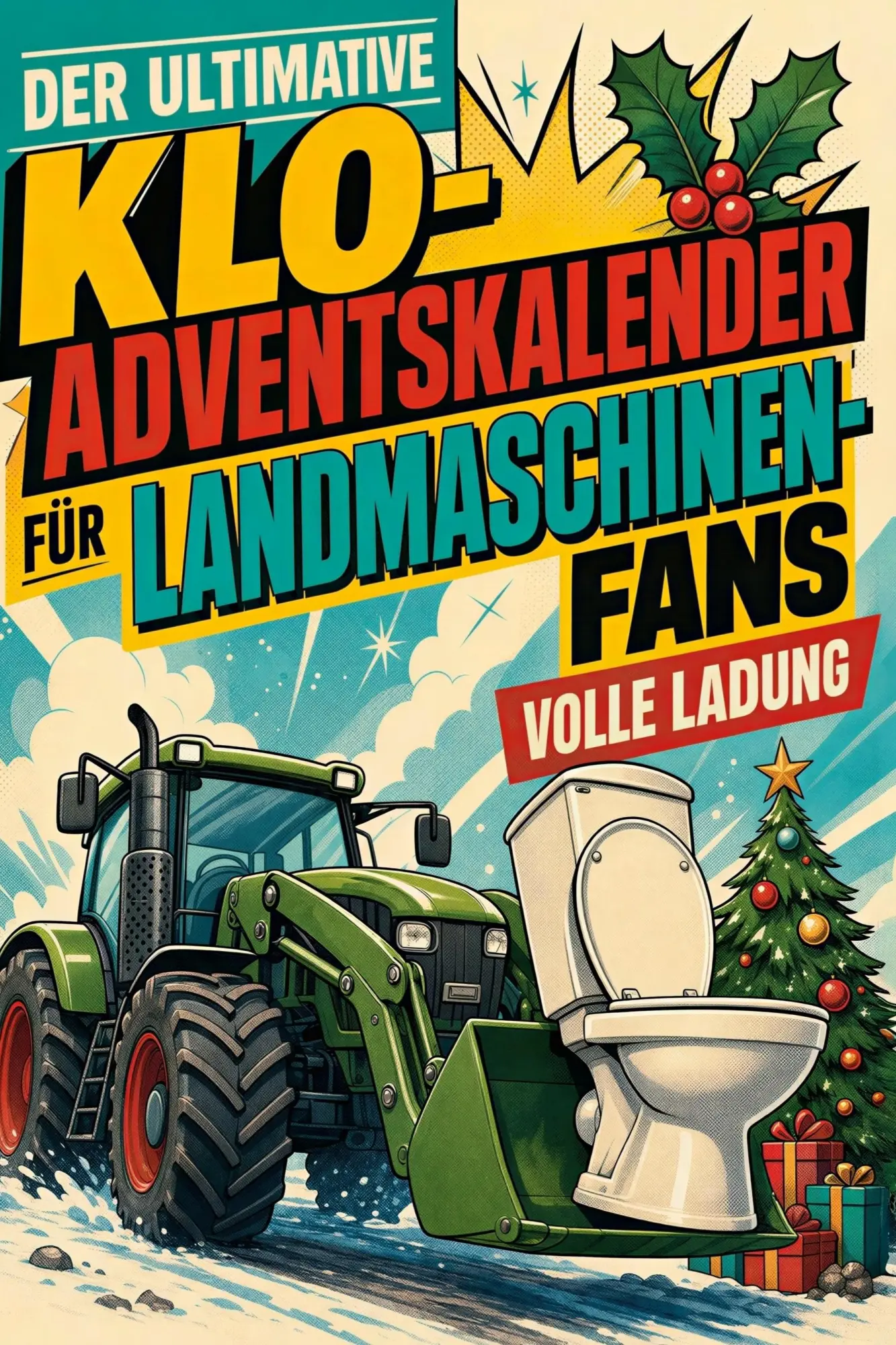Cover: 9783696107666 | Der ultimative Klo-Adventskalender für Landmaschinen-Fans | Bauer