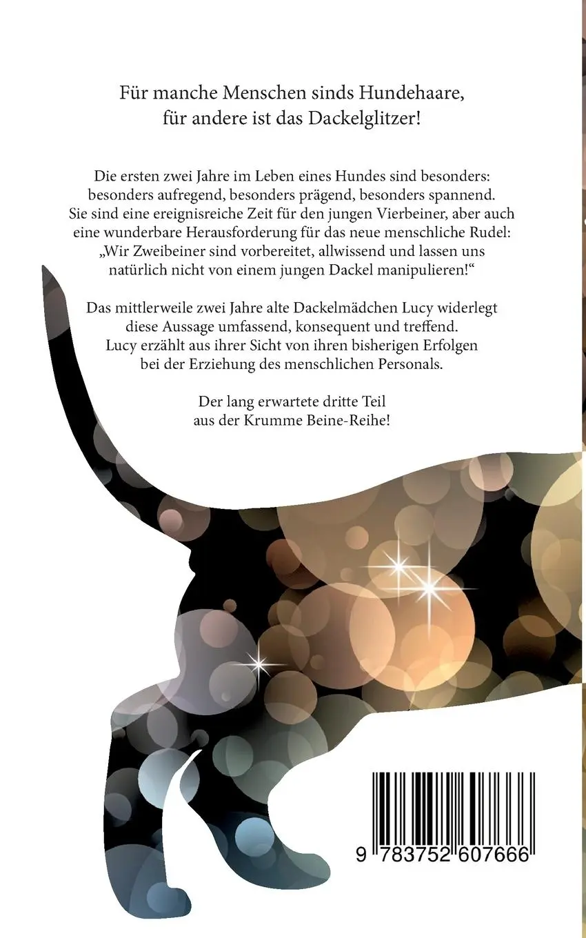 Rückseite: 9783752607666 | Dackelglitzer | Lebensweisheiten eines jungen Dackels | Anette Höhnke